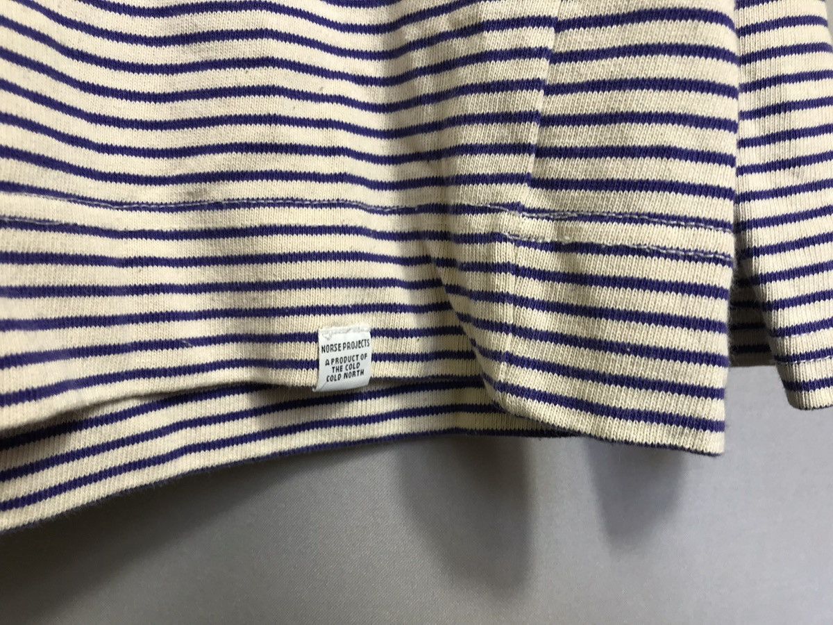 Norse Projects Norse Projects Godtfred Multi Stripe Compact Long Sleeve Size US S / EU 44-46 / 1 - 7 Thumbnail