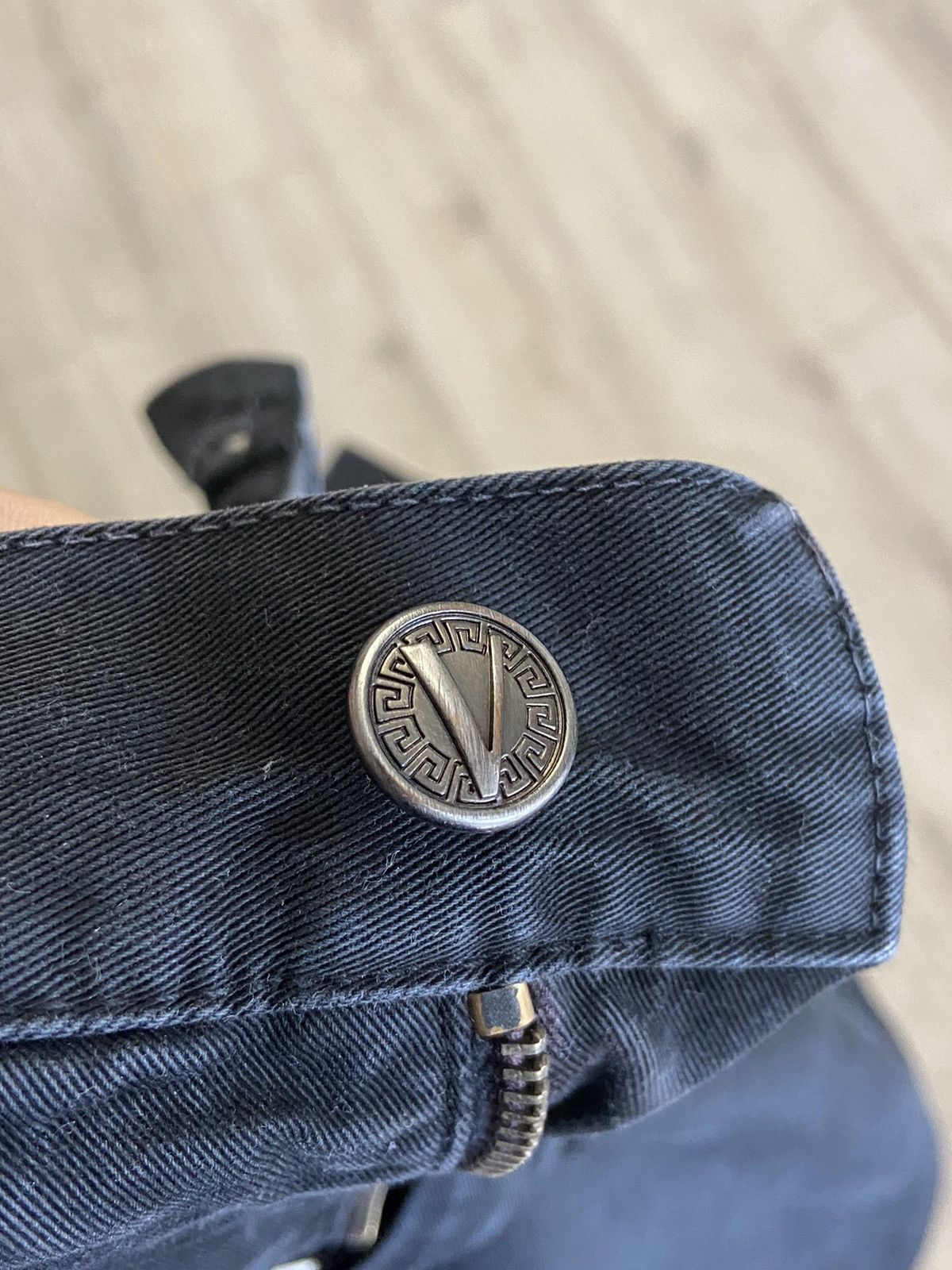 Versace Versace Collection Black Pants Jeans Size US 32 / EU 48 - 14 Thumbnail