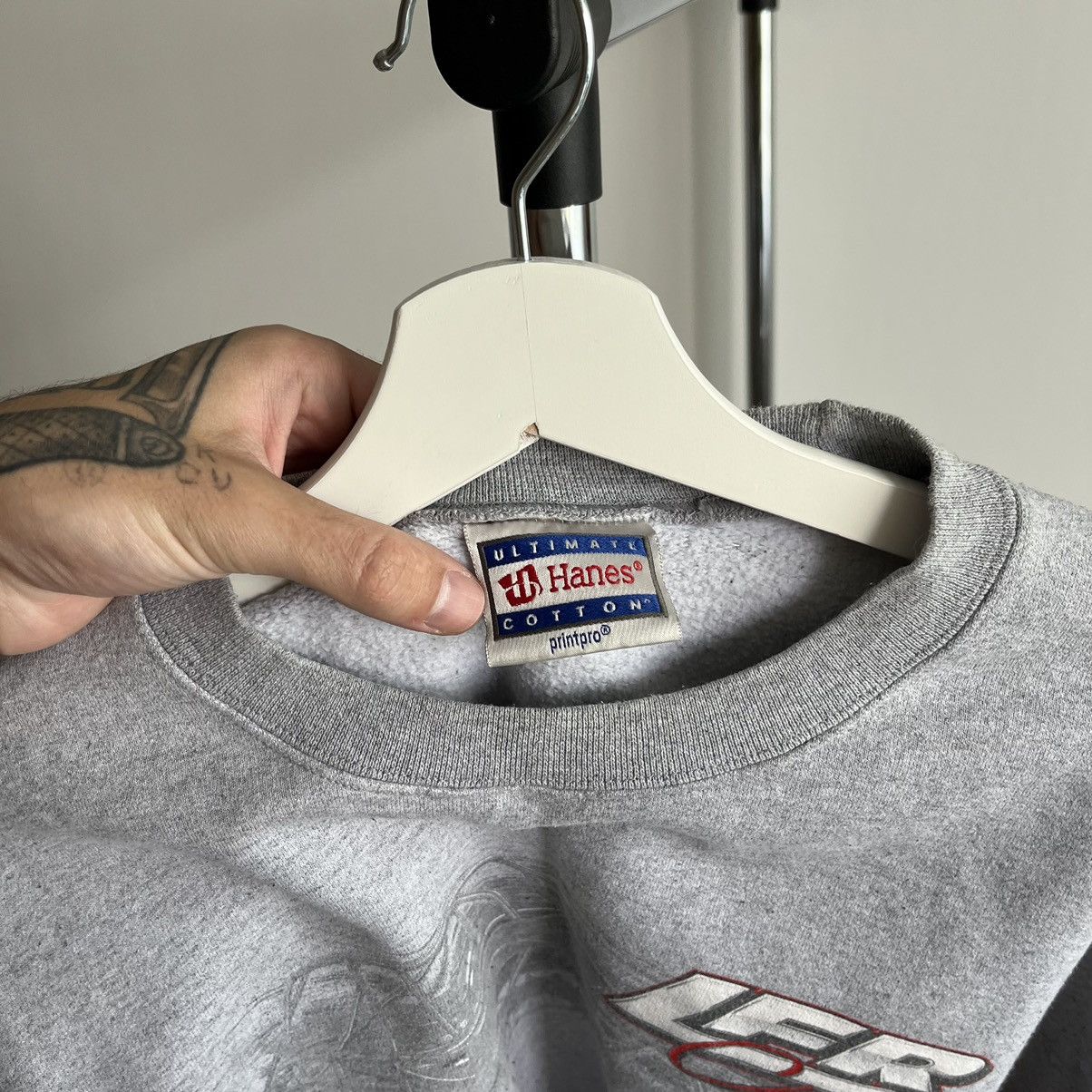 Vintage Vintage Racing Welcome To The Next Level Sweatshirt Size US M / EU 48-50 / 2 - 2 Thumbnail