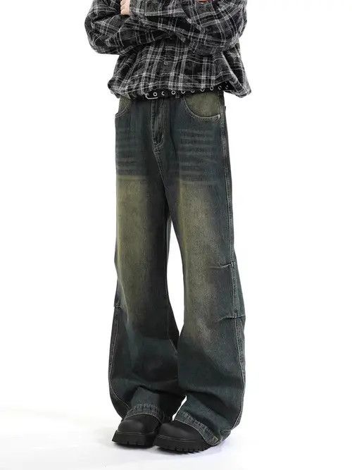 Jean Street vintage Y2K baggy wide leg jeans Size US 34 / EU 50 - 2 Thumbnail