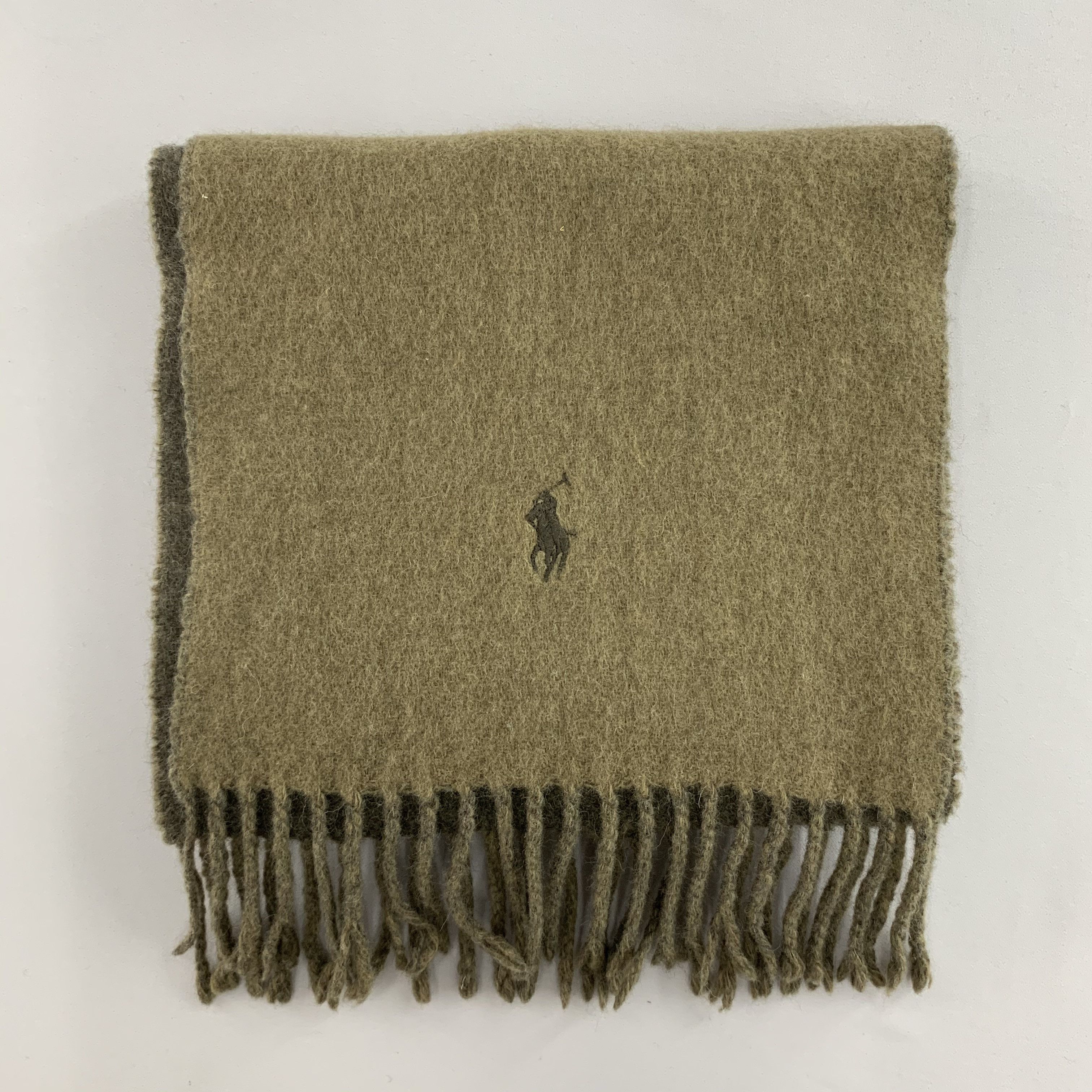 Polo Ralph Lauren Polo Ralph Lauren Scarf Wool Muffler Neck Wrap BL4380 Size ONE SIZE - 4 Thumbnail