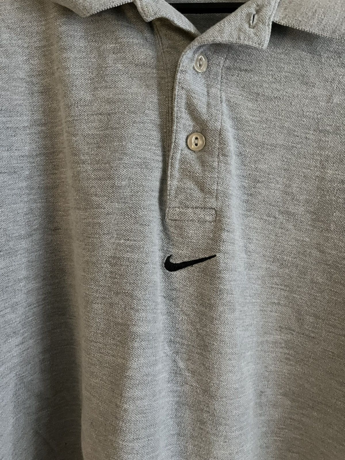 Nike Vintage Nike Center Swoosh Polo Shirt Size US L / EU 52-54 / 3 - 3 Thumbnail