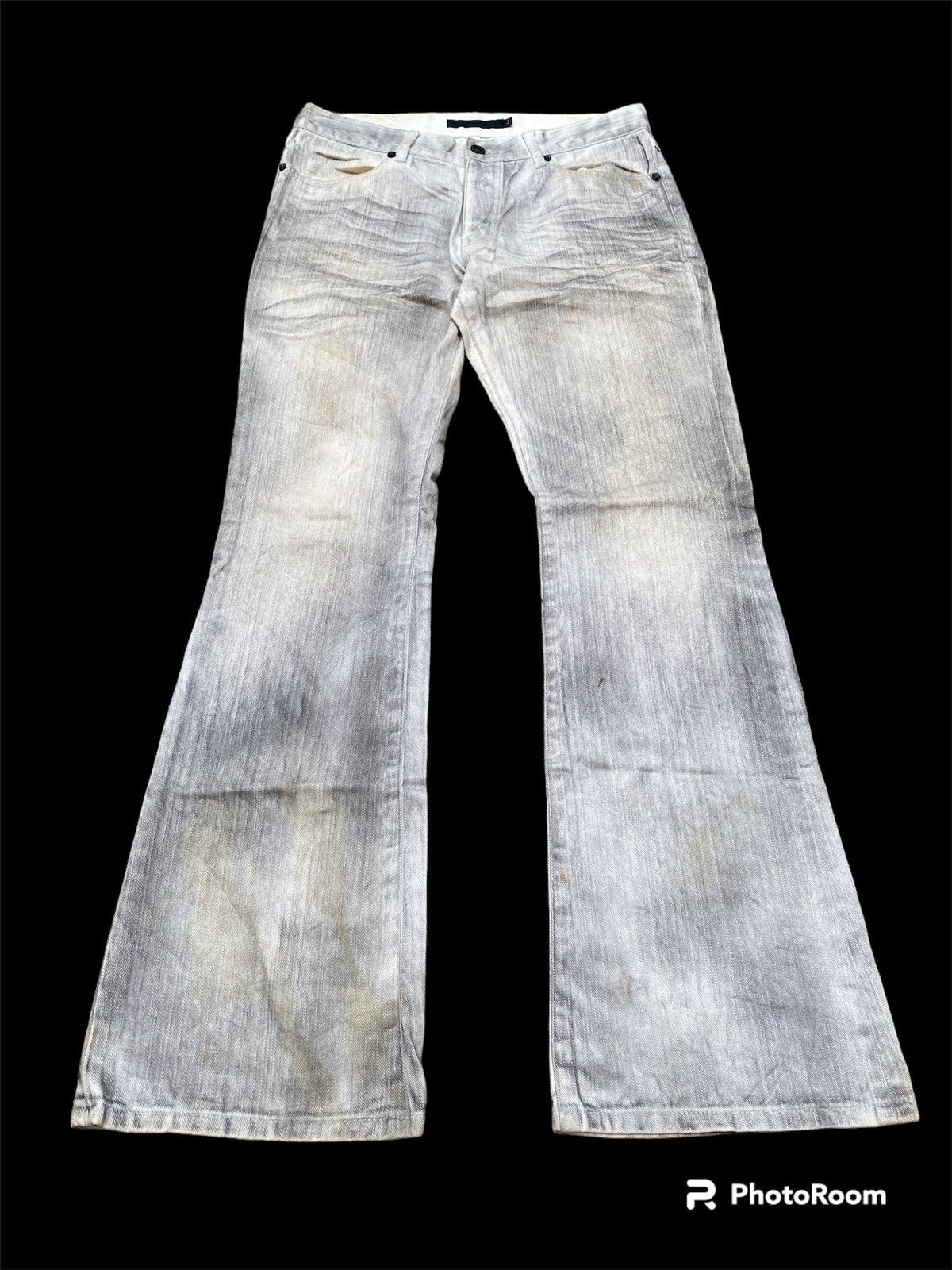 GOSTAR DE FUGA Japanese Brand Fuga Claw Marks Flare Denim Size US 29 - 1 Thumbnail