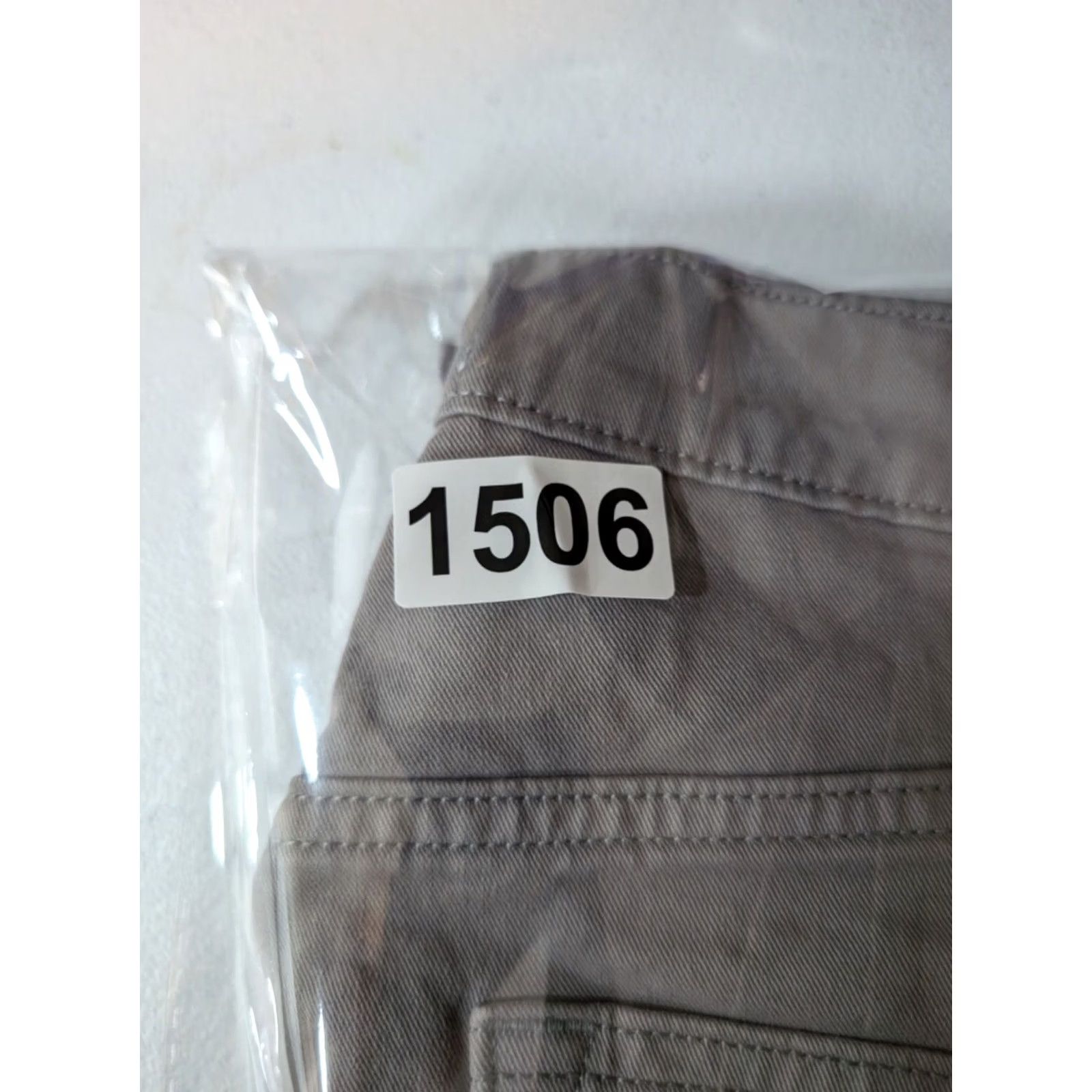 Flint And Tinder Flint and Tinder Pants Men's 32x29.5 Slim Fit 5-Pocket Gray Canvas Cotton Blend Stretch Straight Leg Flat Front Modern City College PreppyMens Size US 32 / EU 48 - 8 Thumbnail