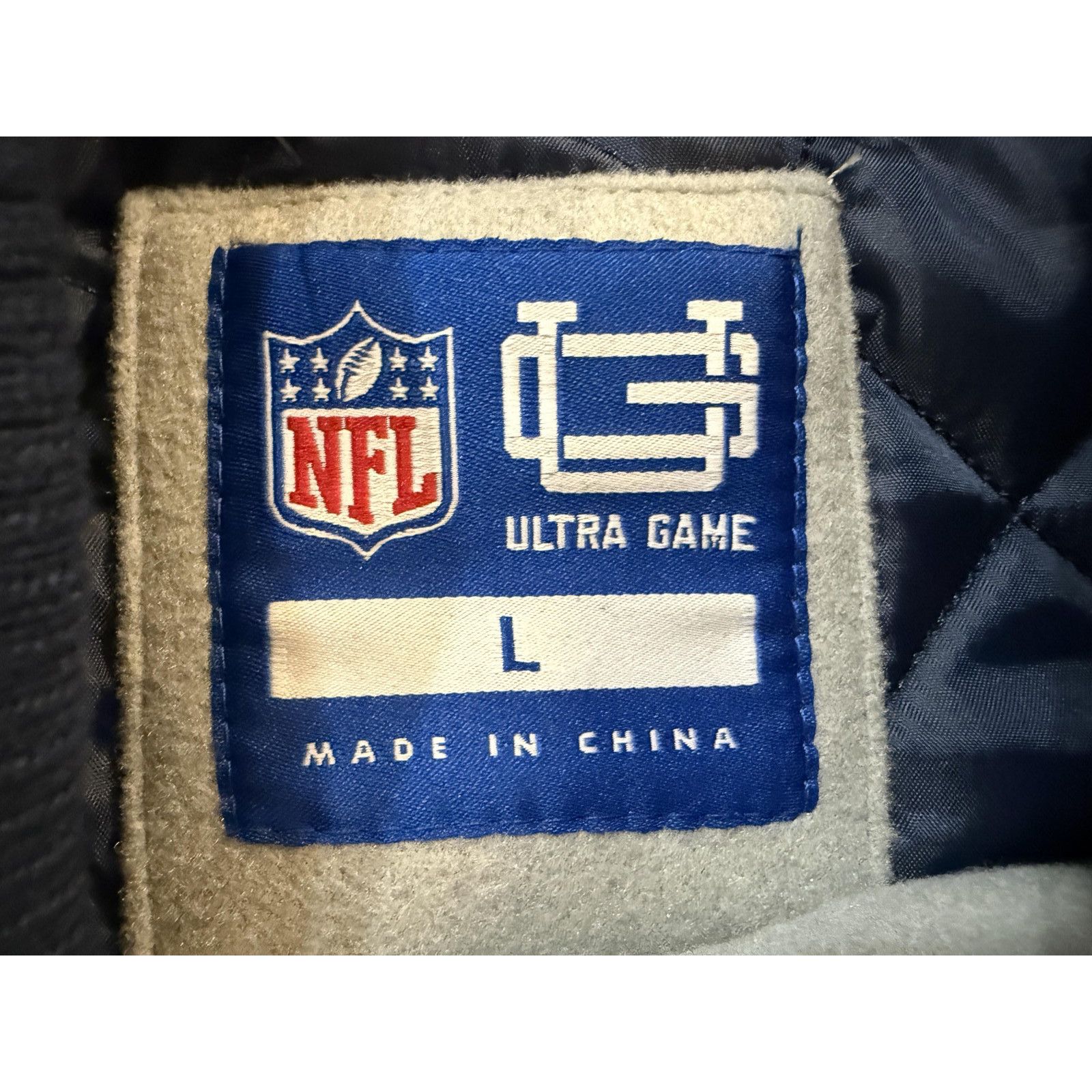 NFL Dallas Cowboys Varsity Jacket Men LG NFL Football NWT Size US L / EU 52-54 / 3 - 4 Thumbnail