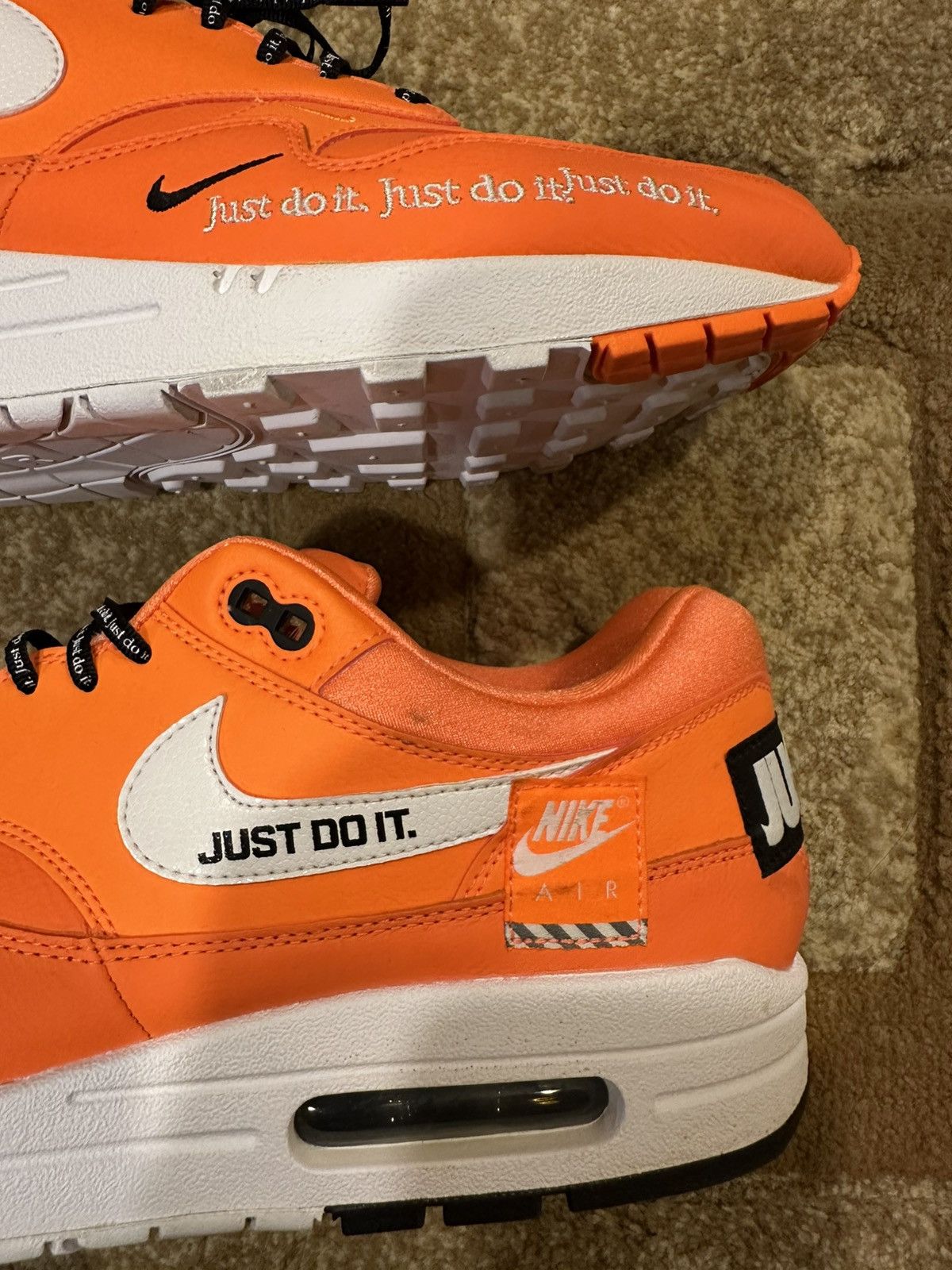 Nike Nike Just Do It Pack Air Max 1 Sz 11 GREAT CONDITION NO BOX Size US 11 / EU 44 - 18 Thumbnail
