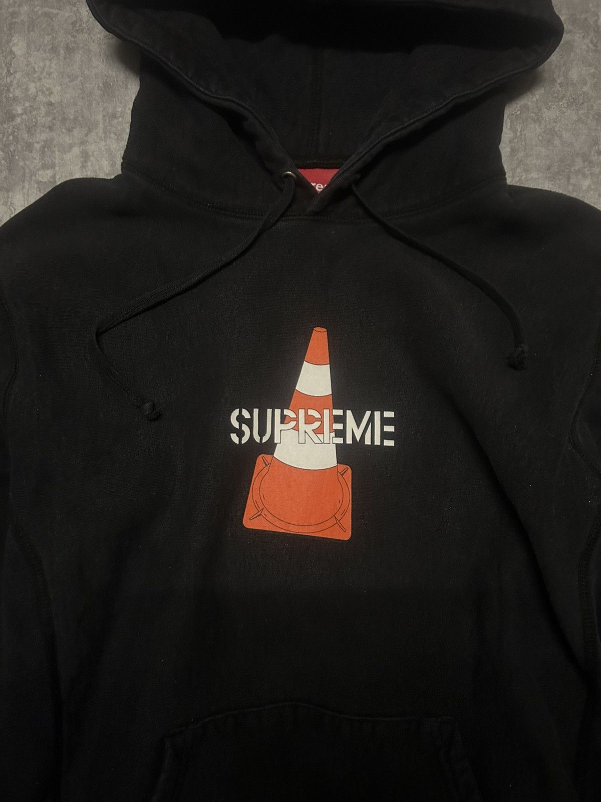 Supreme Supreme Cone Black Hoodie FW19 - Size M Size US M / EU 48-50 / 2 - 5 Thumbnail