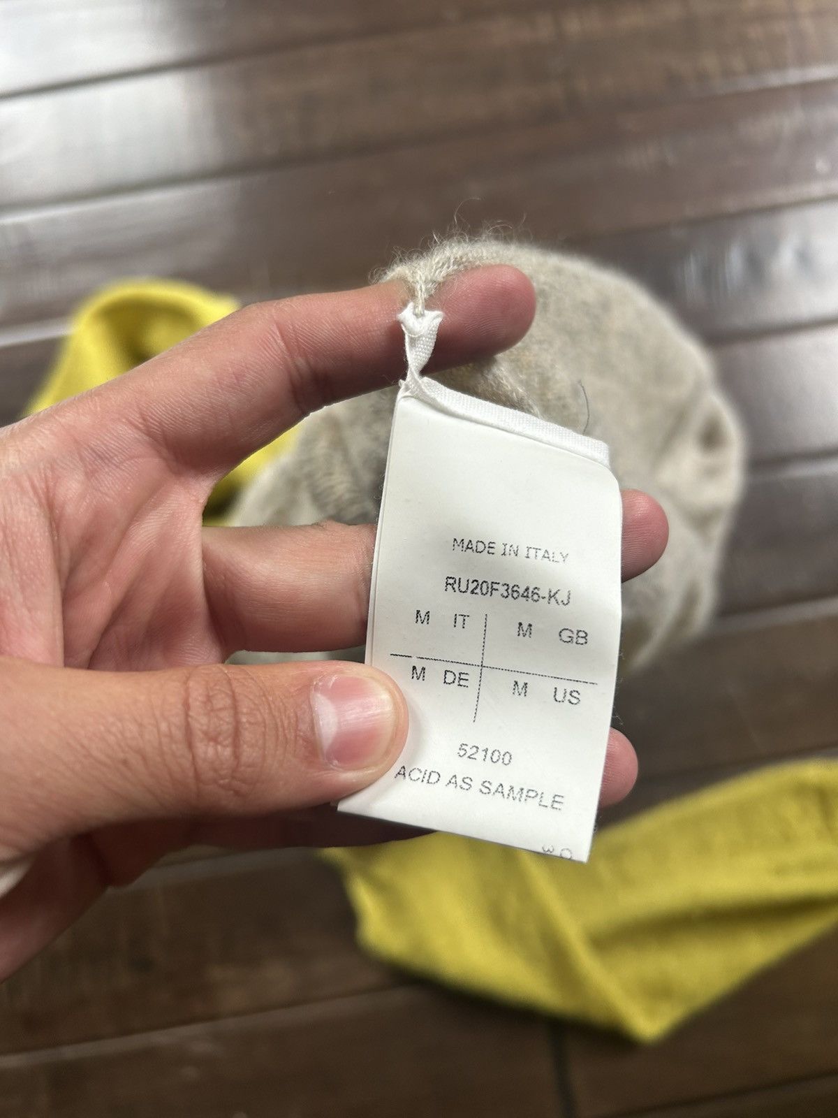 Rick Owens Rick Owens Wool Sweater Size US M / EU 48-50 / 2 - 4 Thumbnail