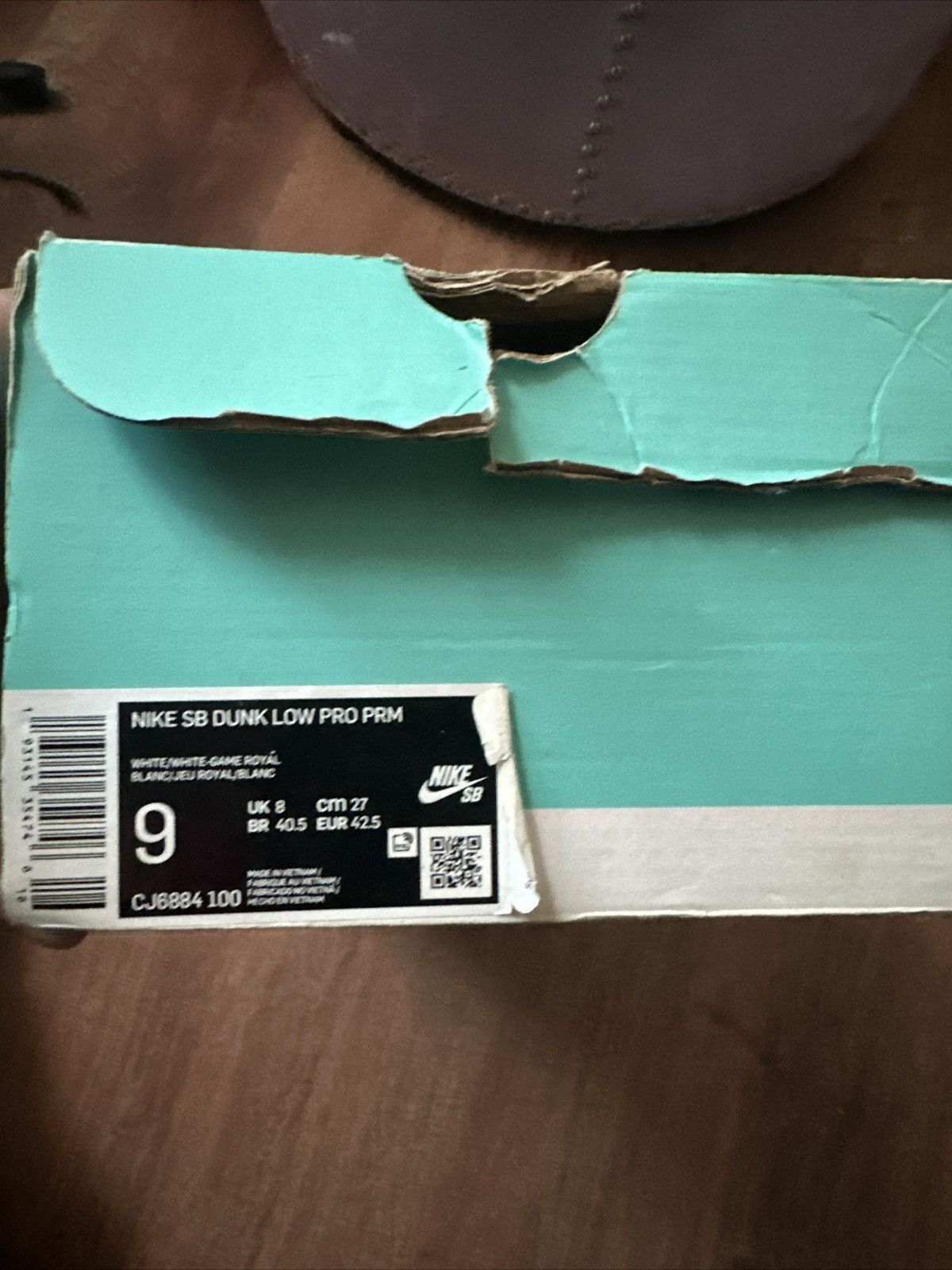 Nike Nike sb cracked leather royal size 9 Size US 9 / EU 42 - 7 Thumbnail