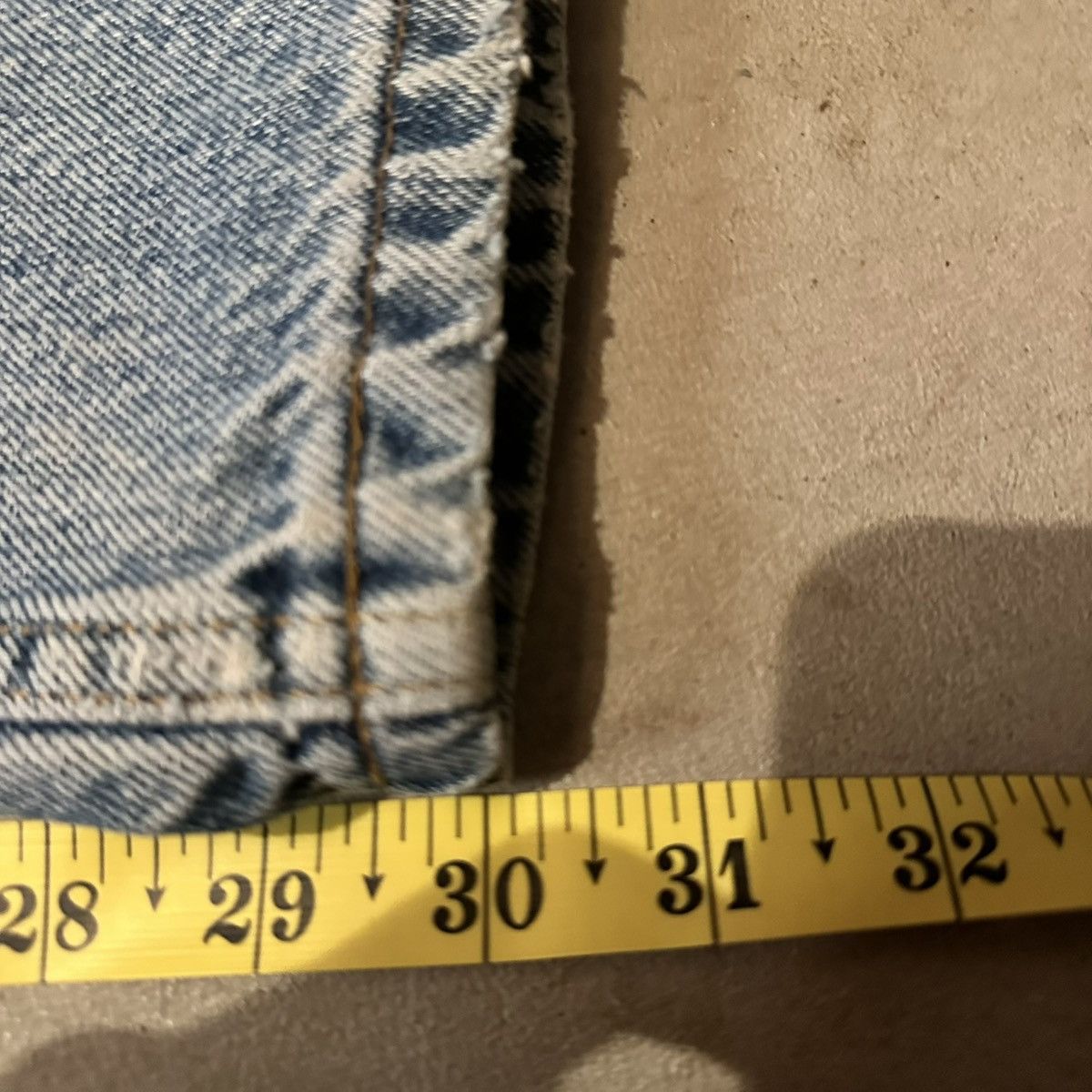 Levi's Vintage 90s Levis 540 Washed Denim Bronze Tab Blue Jeans Size US 36 / EU 52 - 12 Thumbnail
