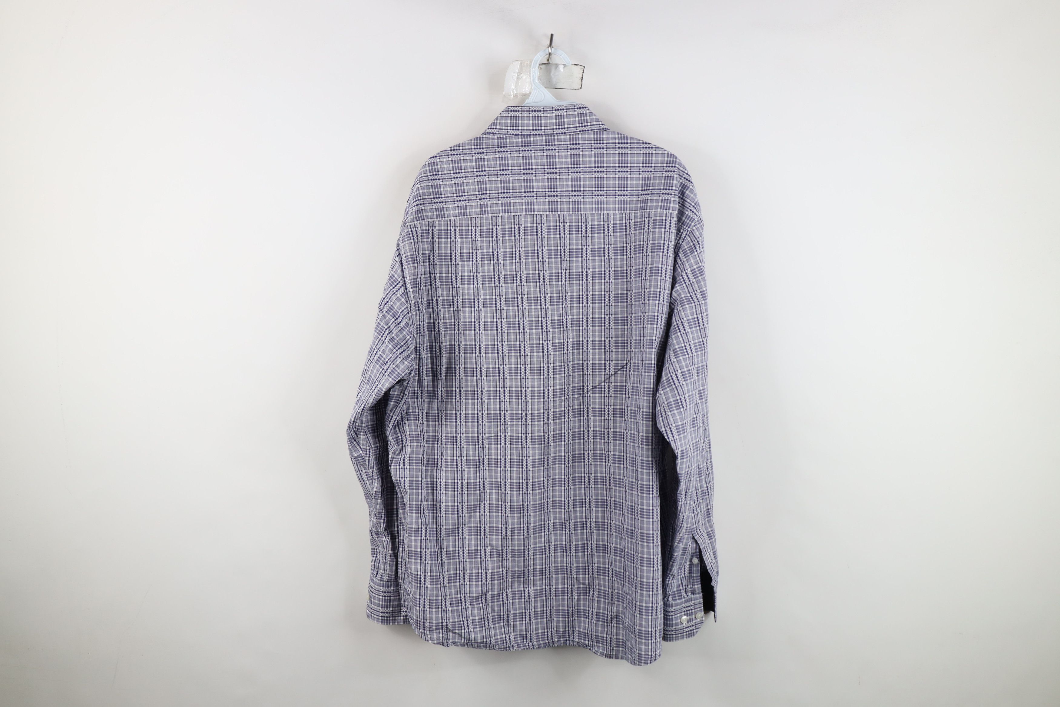 Johnston & Murphy Johnston & Murphy Fit Checkered Knit Collared Button Shirt Size US L / EU 52-54 / 3 - 12 Thumbnail