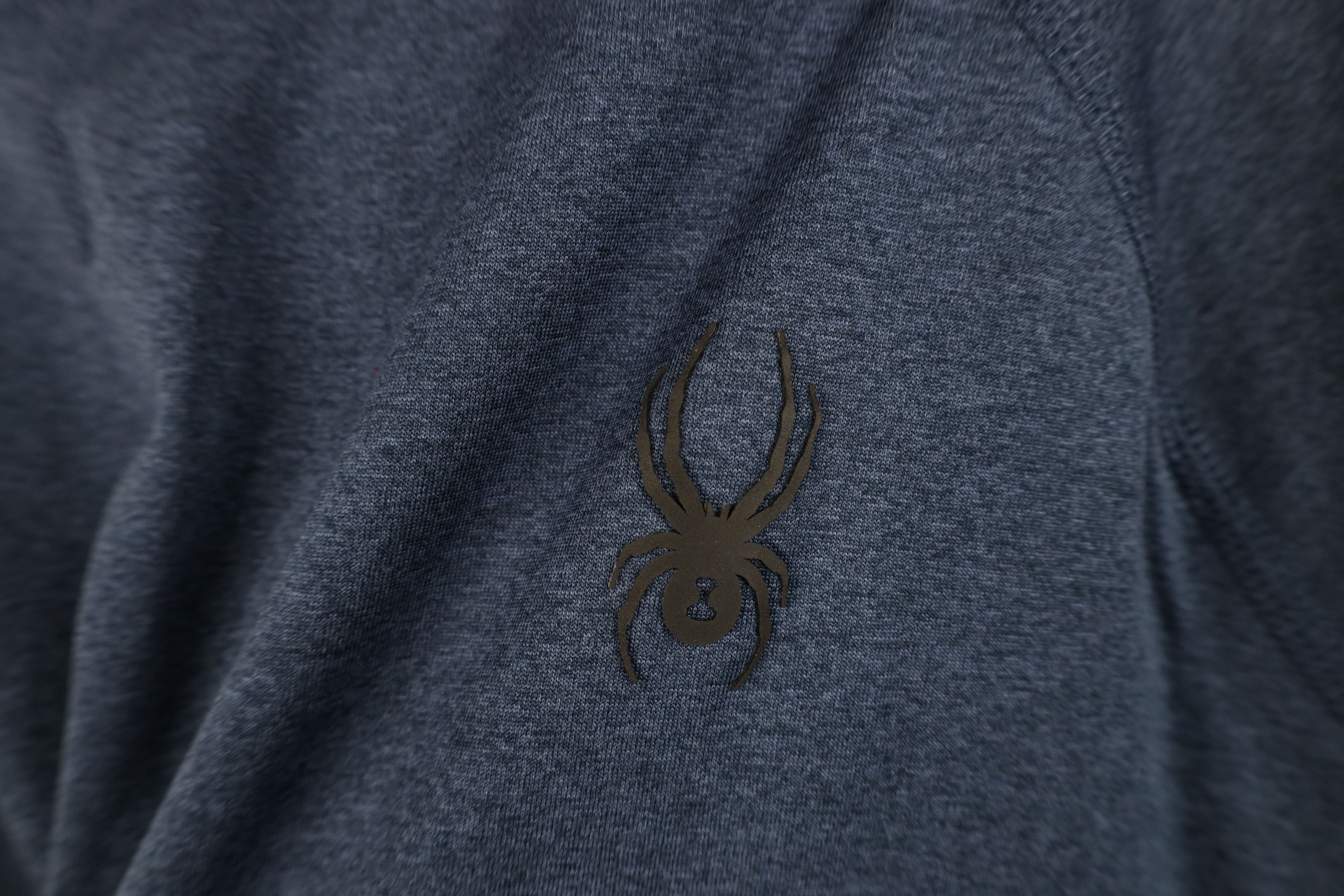 Spyder Spyder Lined Stretch Reflective Long Sleeve Sweatshirt Blue Size US XL / EU 56 / 4 - 4 Thumbnail