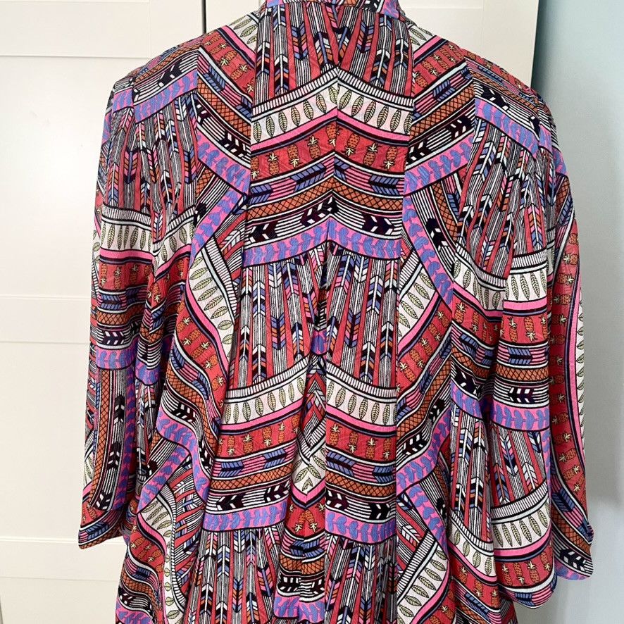Mara Hoffman Mara Hoffman Rainbow Cocoon Duster / Beach Cover-up Size ONE SIZE - 13 Thumbnail