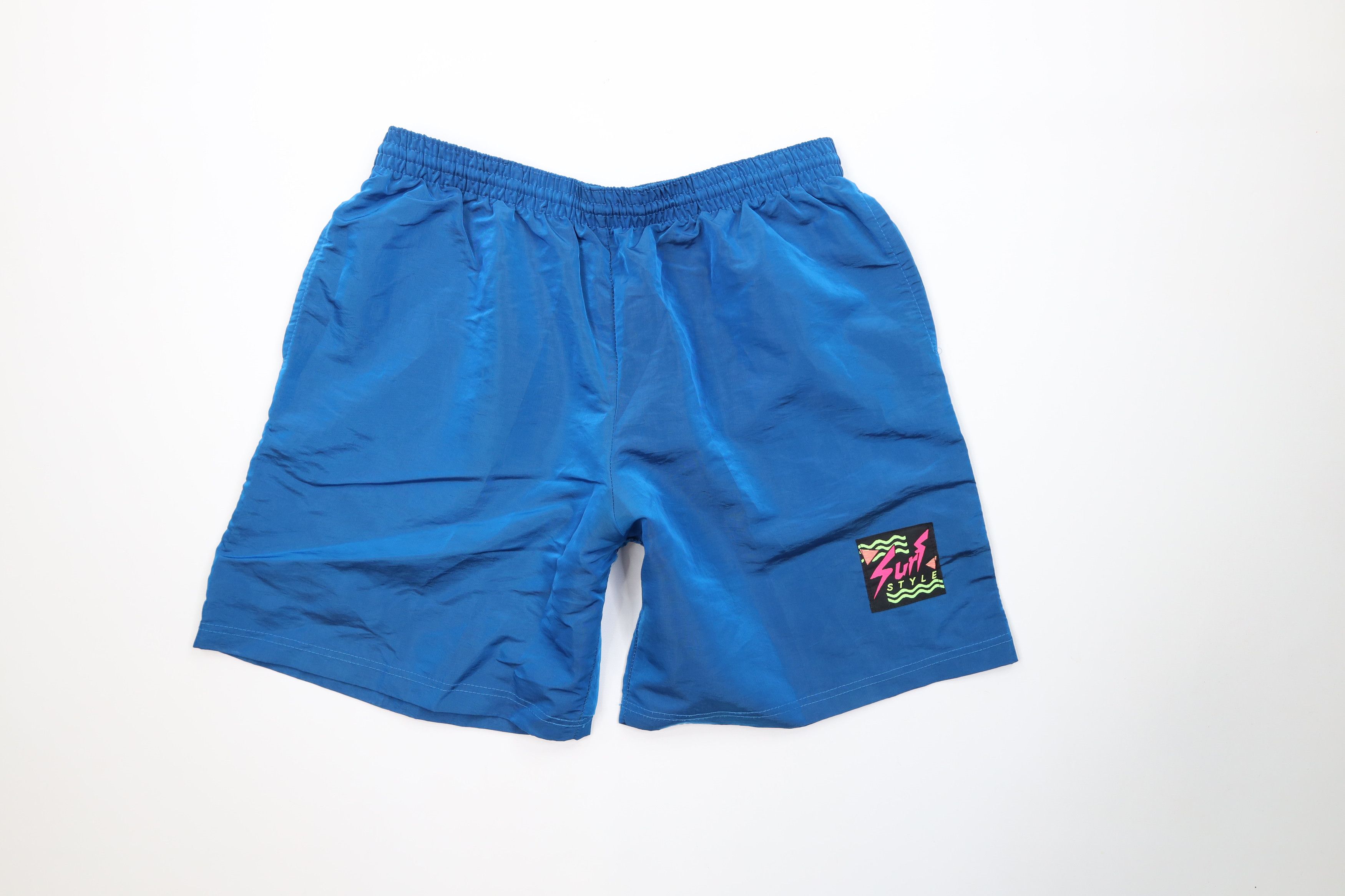 Vintage Vintage 90s Surf Style Above Knee Surfing Shorts USA Size US 36 / EU 52 - 1 Thumbnail
