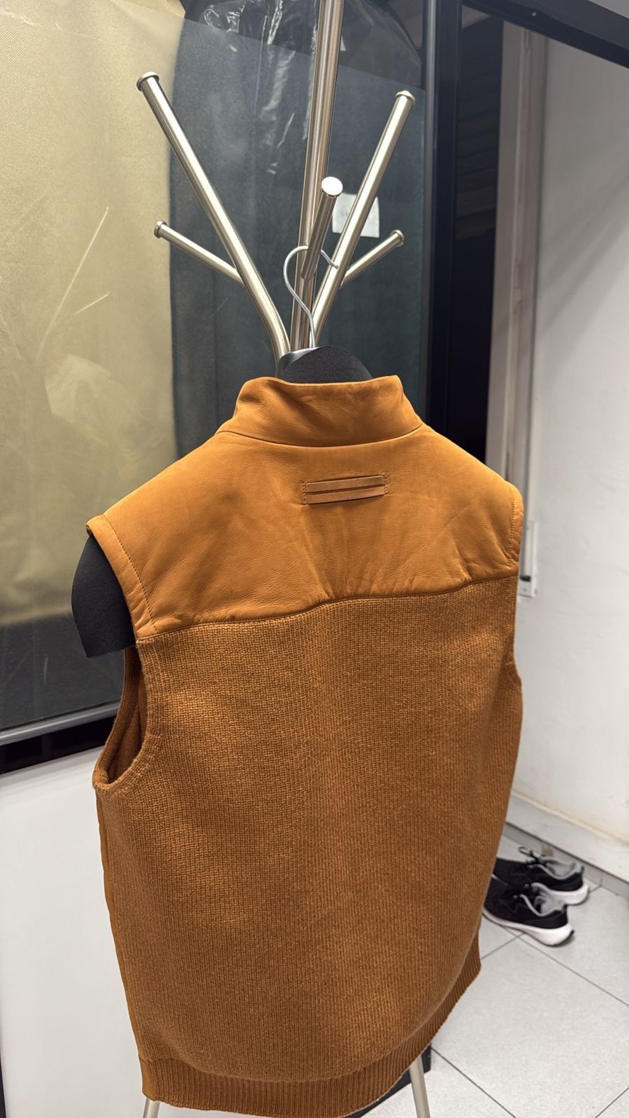Ermenegildo Zegna ZEGNA Leather Vest Size US M / EU 48-50 / 2 - 4 Thumbnail