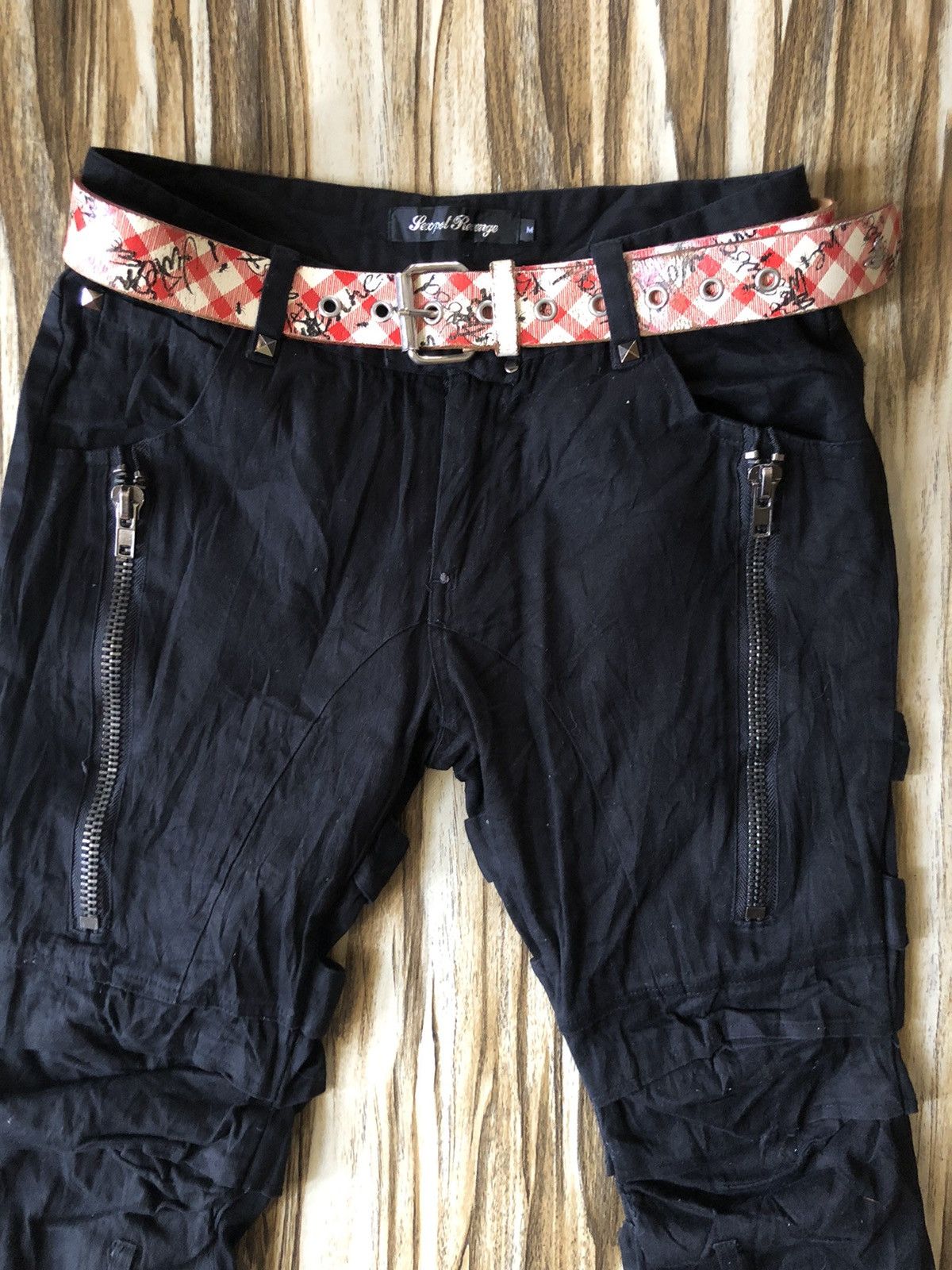 Japanese Brand Sexpot Revenge punk post apocalypse Seditionaries kmrii Size US 32 / EU 48 - 4 Thumbnail