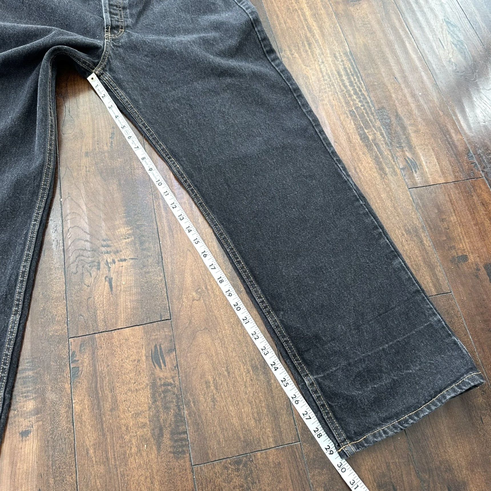 Levi's VINTAGE Levi's 501 XX Jeans 38x30 Black Light Wash 90s Mens Size US 38 / EU 54 - 2 Thumbnail