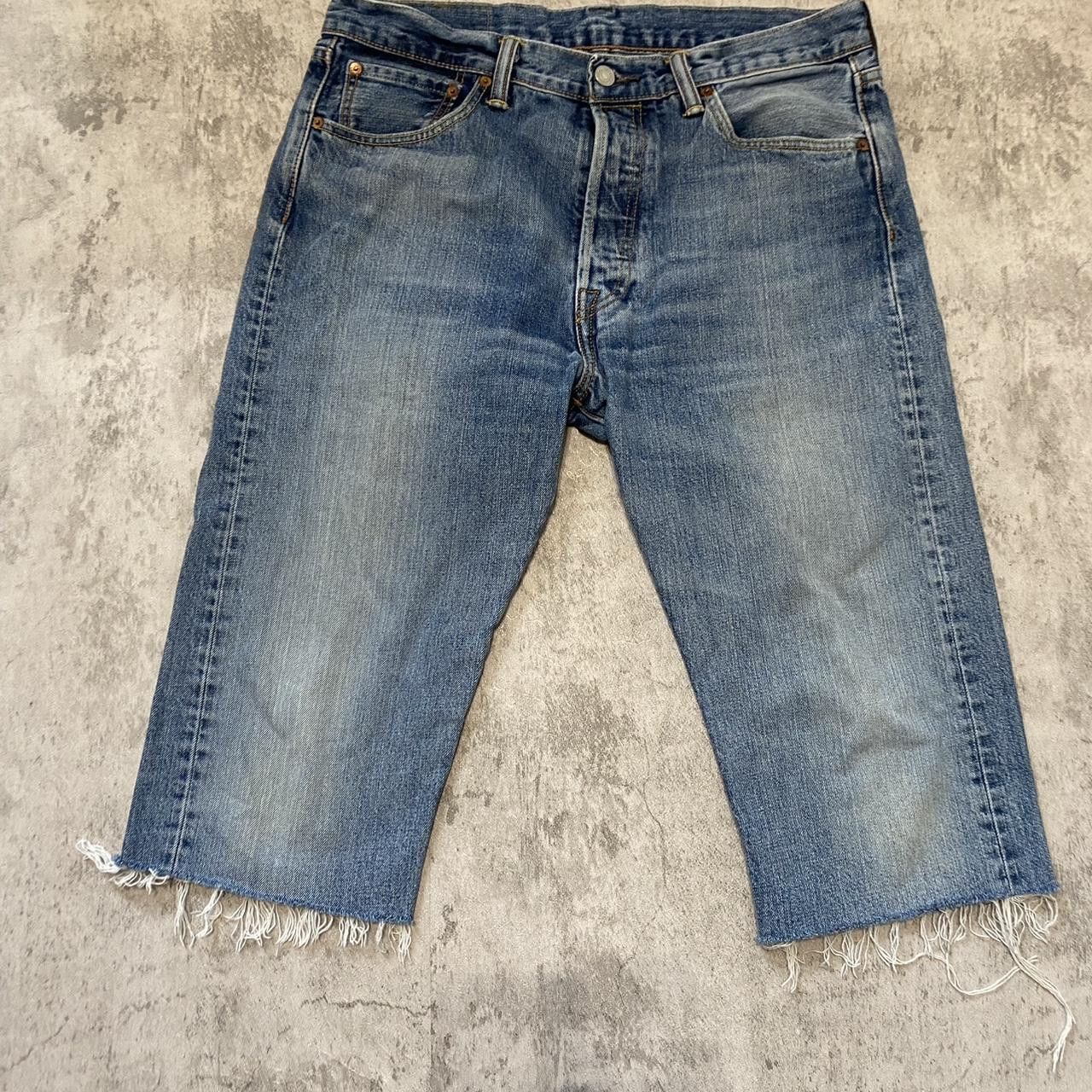 Levi's Levis Shorts Jorts Rap hip hop Baggy Vintage y2k Size US 34 / EU 50 - 2 Thumbnail