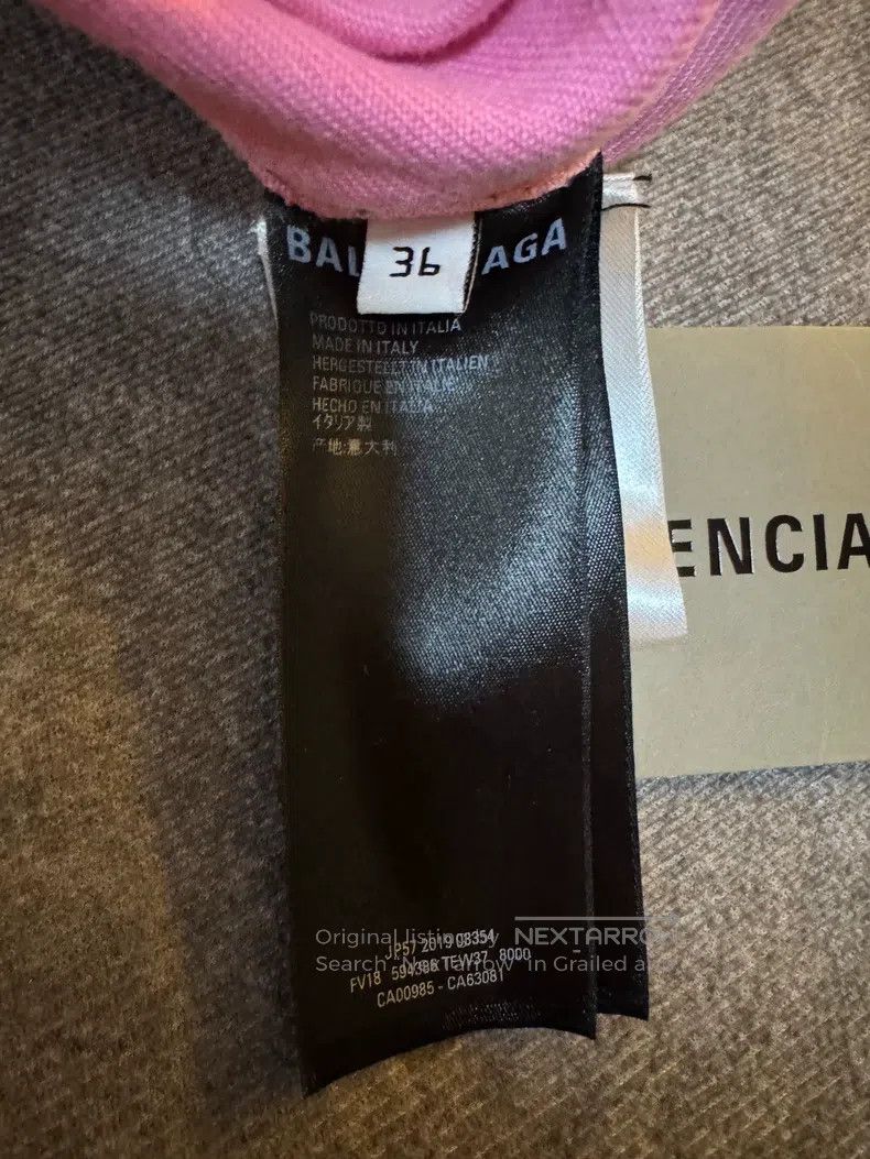 Balenciaga Balenciaga Valentine's Day Series Letter Print Denim Jacke Size XS / US 0-2 / IT 36-38 - 4 Thumbnail