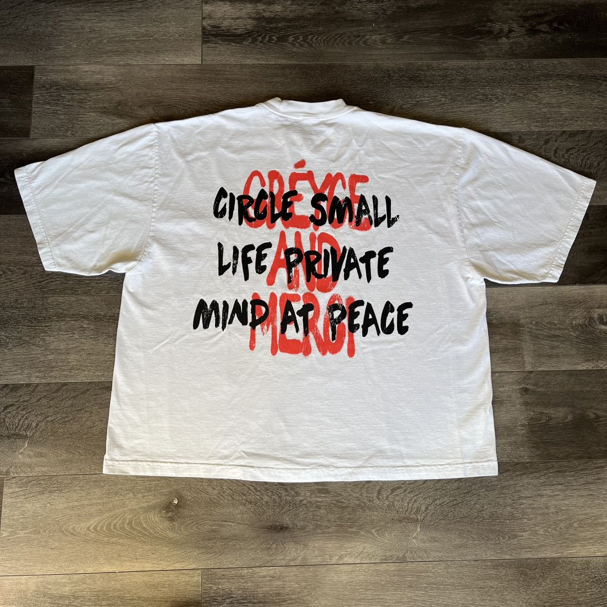Other GRÈYCE AND MERCI CIRCLE SMALL LIFE PRIVATE MIND AT PEACE TEE Size US L / EU 52-54 / 3 - 1 Thumbnail