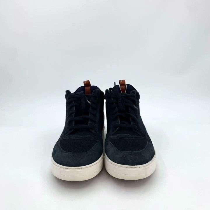 Loro Piana Loro Piana Dark Blue Low-Top Sneakers Size US 8 / EU 41 - 3 Thumbnail