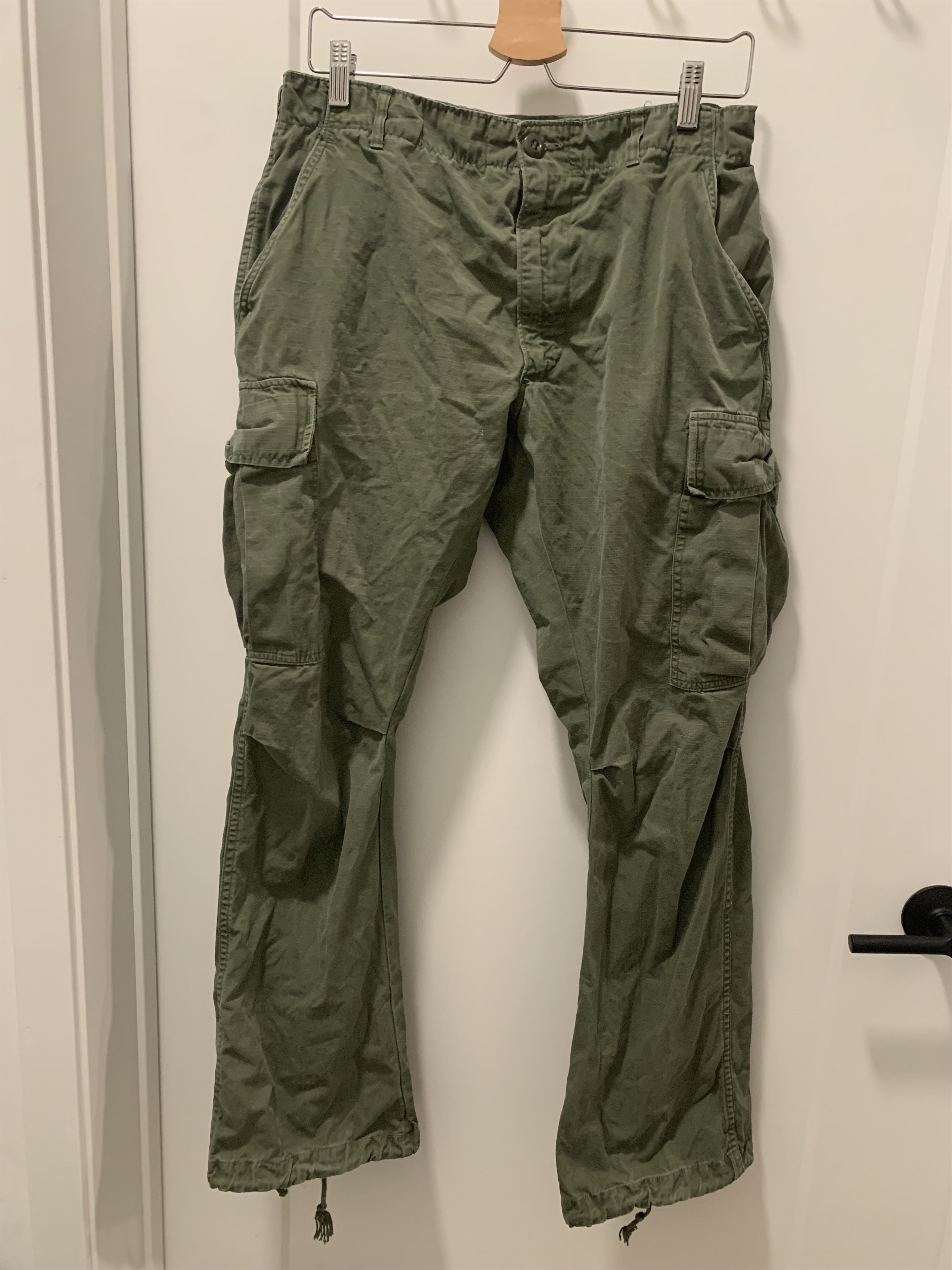 Vintage vintage ww2 m51 cargo pants ripstop Size US 32 / EU 48 - 1 Thumbnail