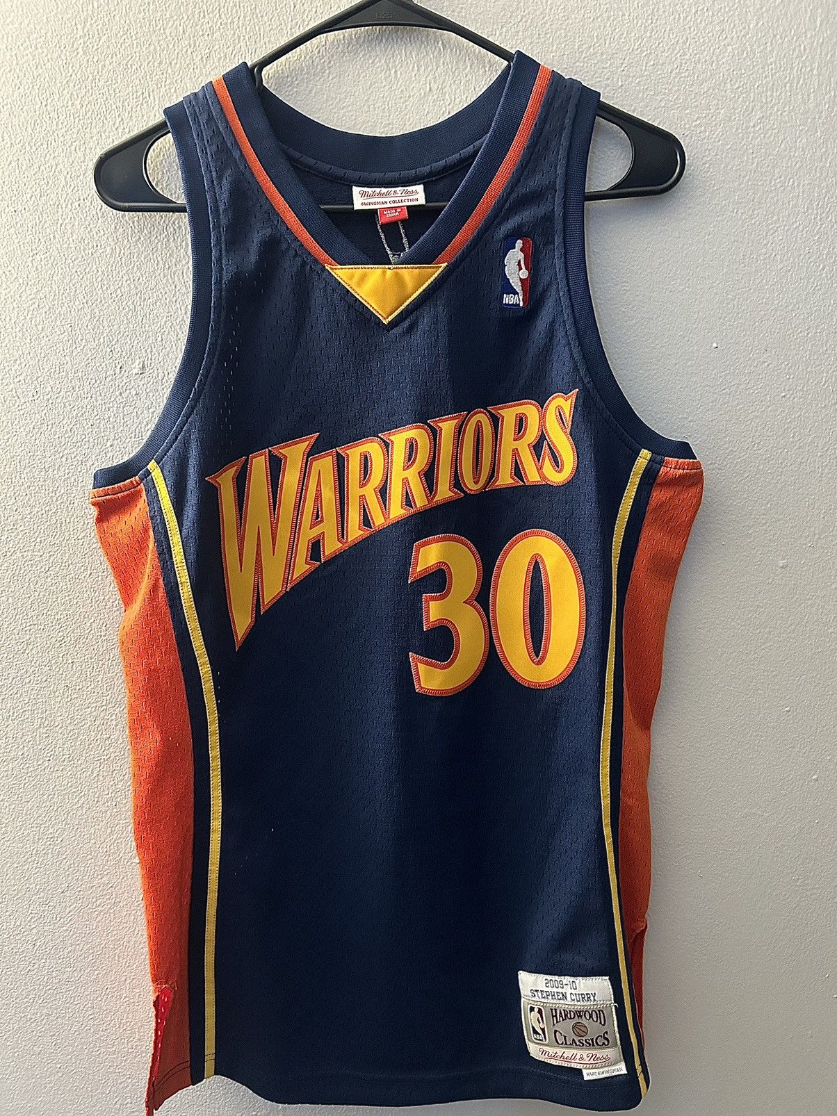 Golden State Warriors Steph Curry Rookie Jersey Tops