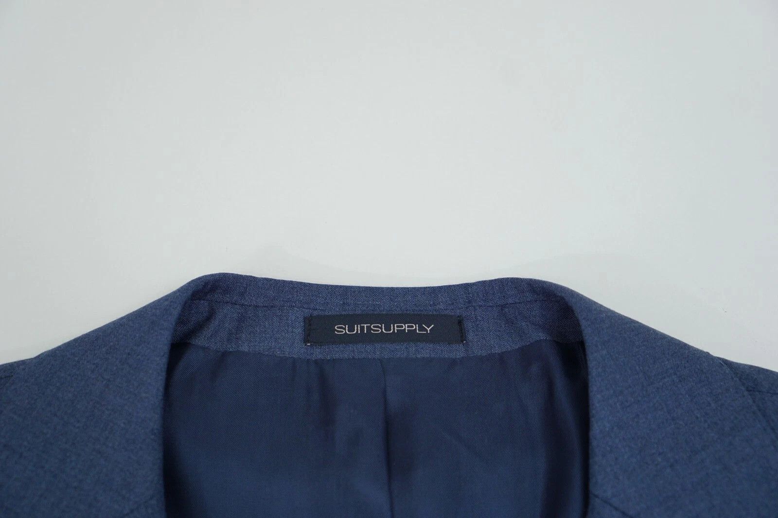Suitsupply Men Suitsupply Blazer Napoli Pure Wool Blue Reda S110 US38 Size 38R - 3 Thumbnail