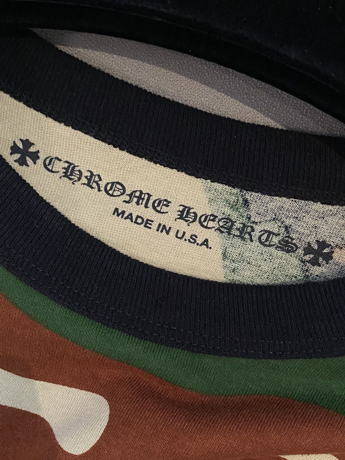 Chrome Hearts CHROME HEARTS LONG SLEEVE MATTY BOY PPO CAUTION CAMO Size US M / EU 48-50 / 2 - 8 Thumbnail