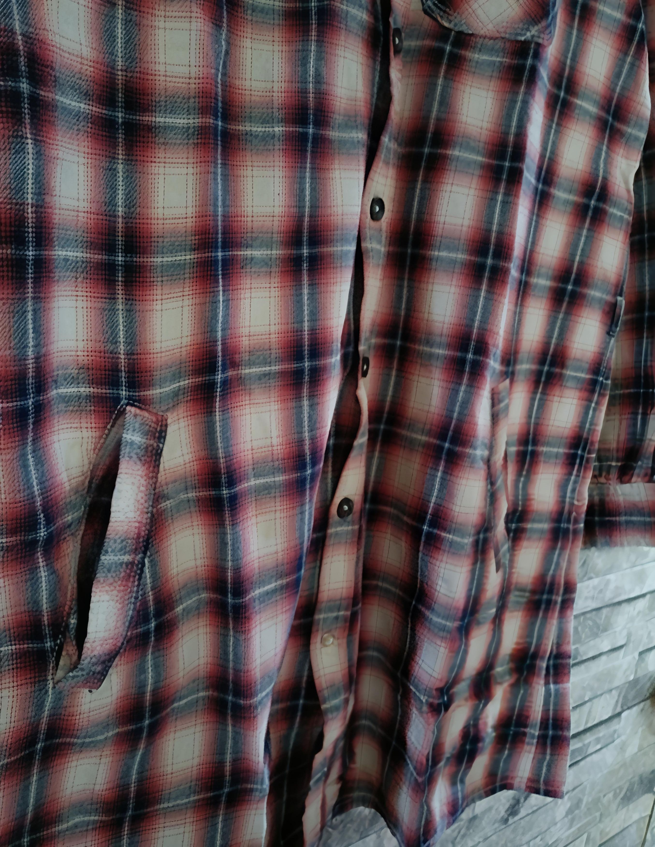 Flannel × Levi's × Vintage Vintage Levis red tab outer tartan flanel shirt Size L / US 10 / IT 46 - 4 Thumbnail