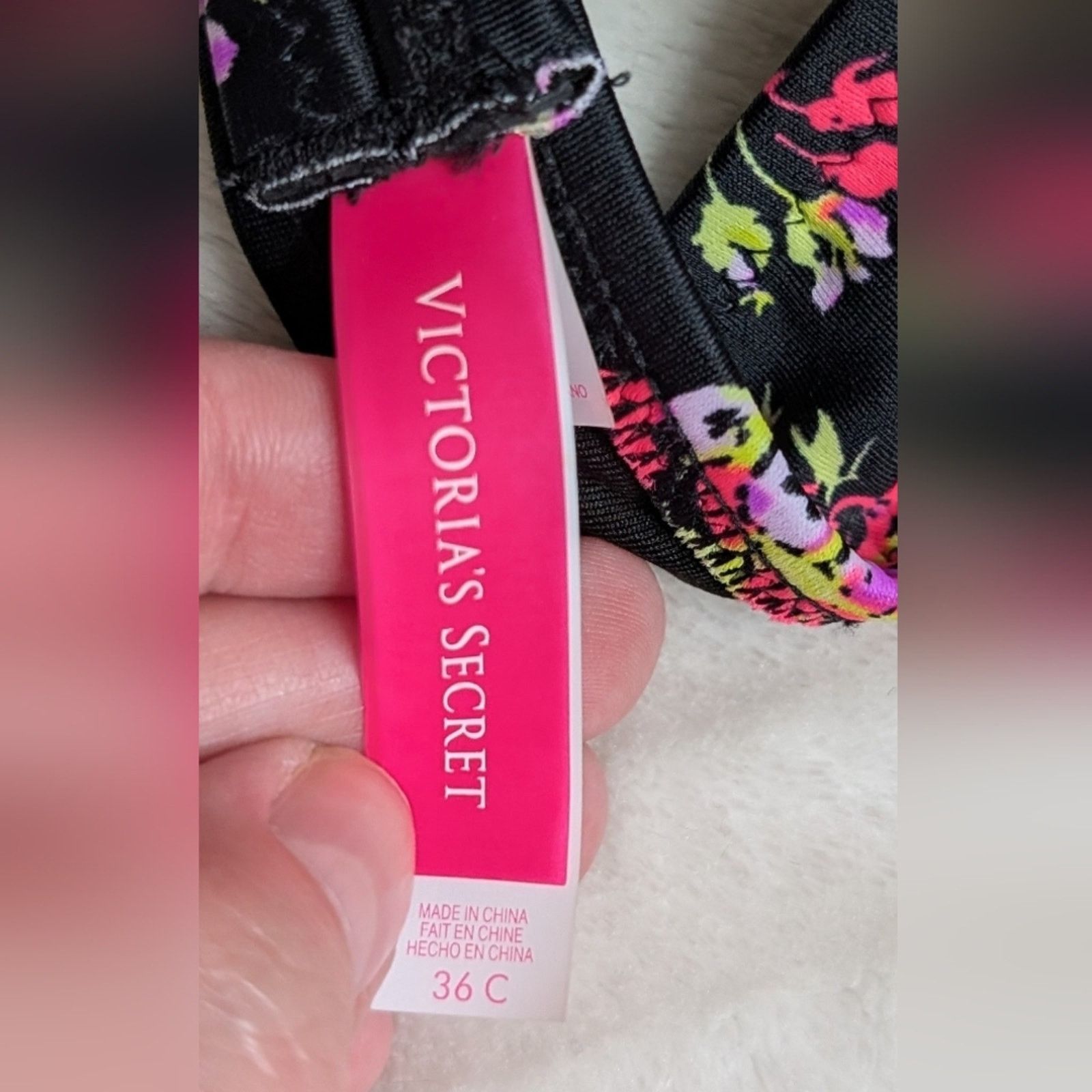 Victoria's Secret VS Bandeau Bikini Swim Top 36C Size M / US 6-8 / IT 42-44 - 3 Thumbnail
