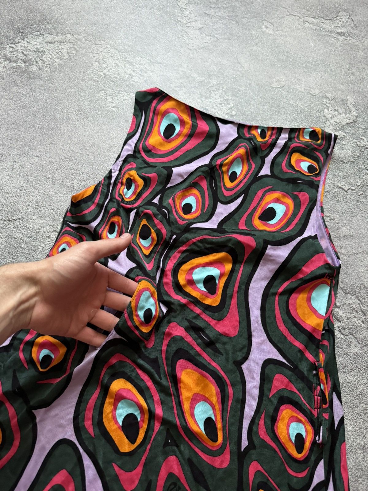 Miss Sixty Miss sixty M multicolour mini dress sleeveless all printed Size M / US 6-8 / IT 42-44 - 11 Thumbnail