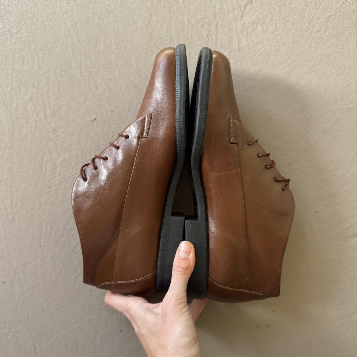 Other Vintage Easy Spirit “Harvard” Leather Ankle Boots Size US 7.5 / IT 37.5 - 2 Thumbnail