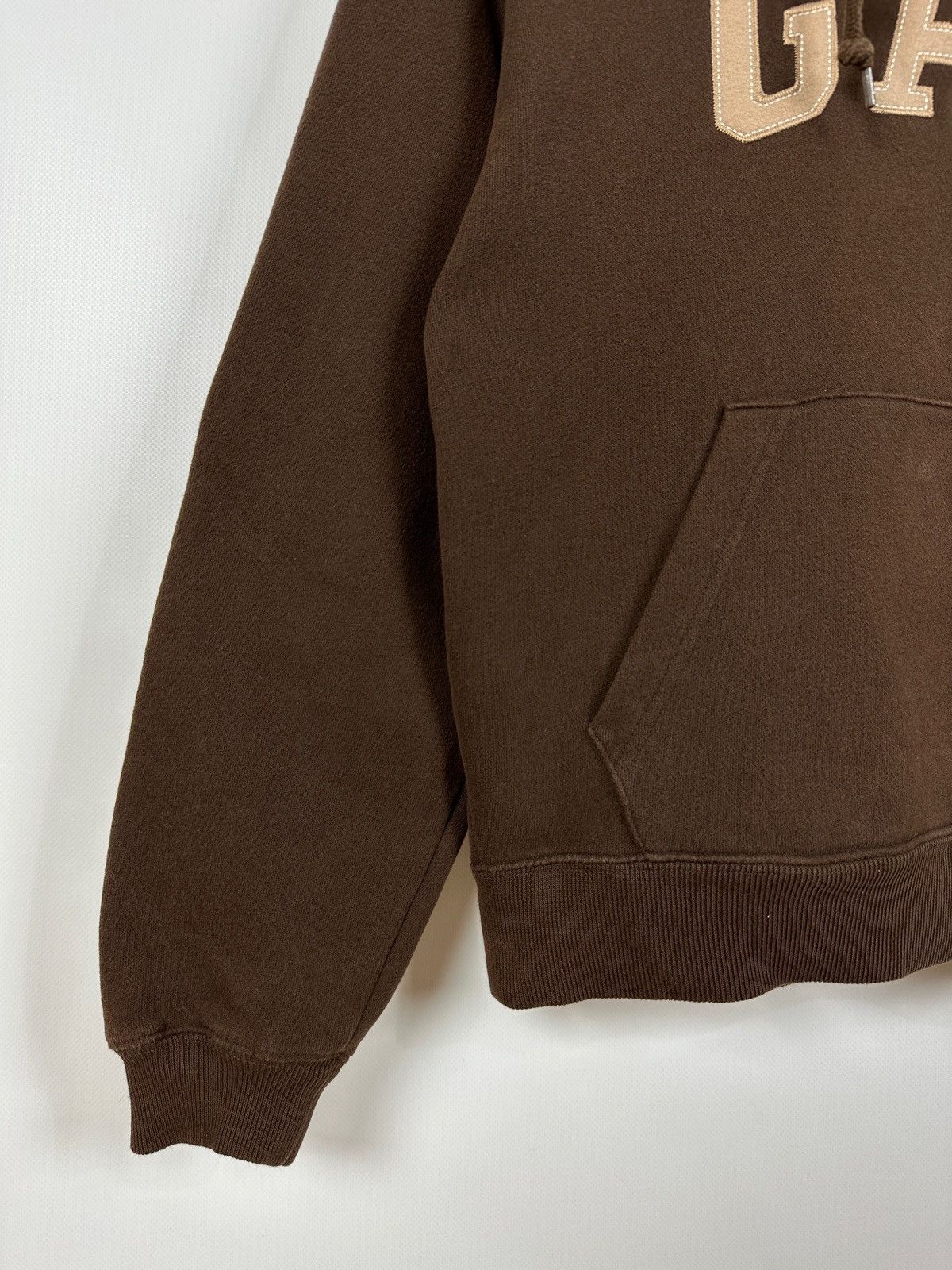 Gap 🤎 Vintage Gap Y2K Brown Hoodie Travis Kanye Style Size M / US 6-8 / IT 42-44 - 8 Thumbnail