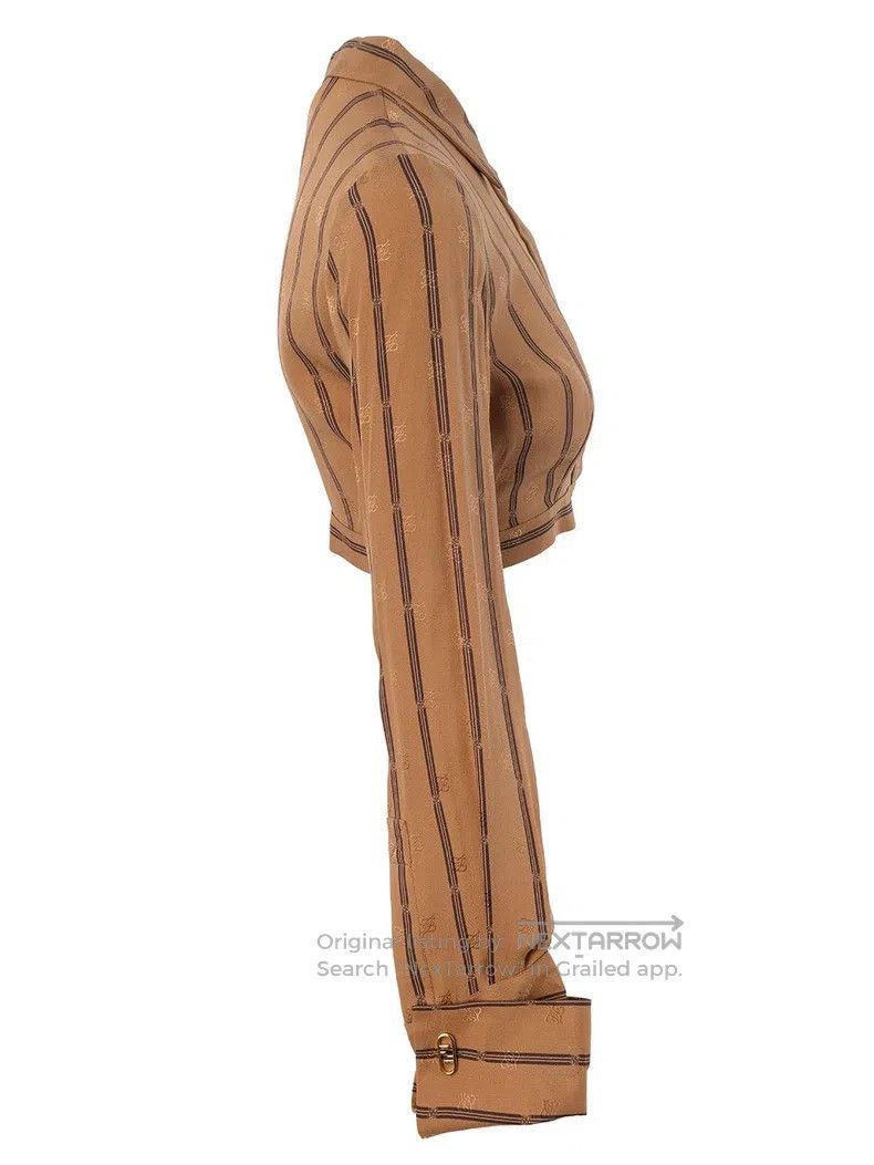 Fendi Fendi Striped short shirt Size XS / US 0-2 / IT 36-38 - 3 Thumbnail