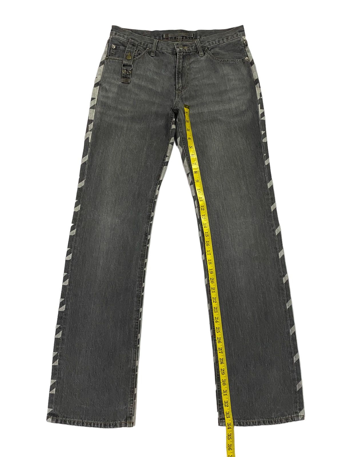 Japanese Brand × PPFM PPFM Prints Highland Denim Pants Size US 31 - 7 Thumbnail