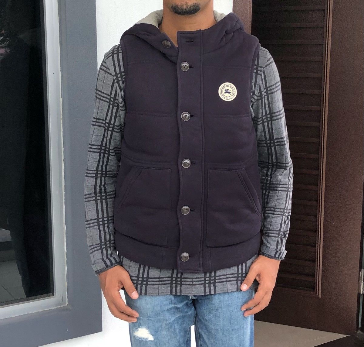Burberry Burberry Black Label Puffer Hoodie Vest Jacket Size US S / EU 44-46 / 1 - 2 Thumbnail
