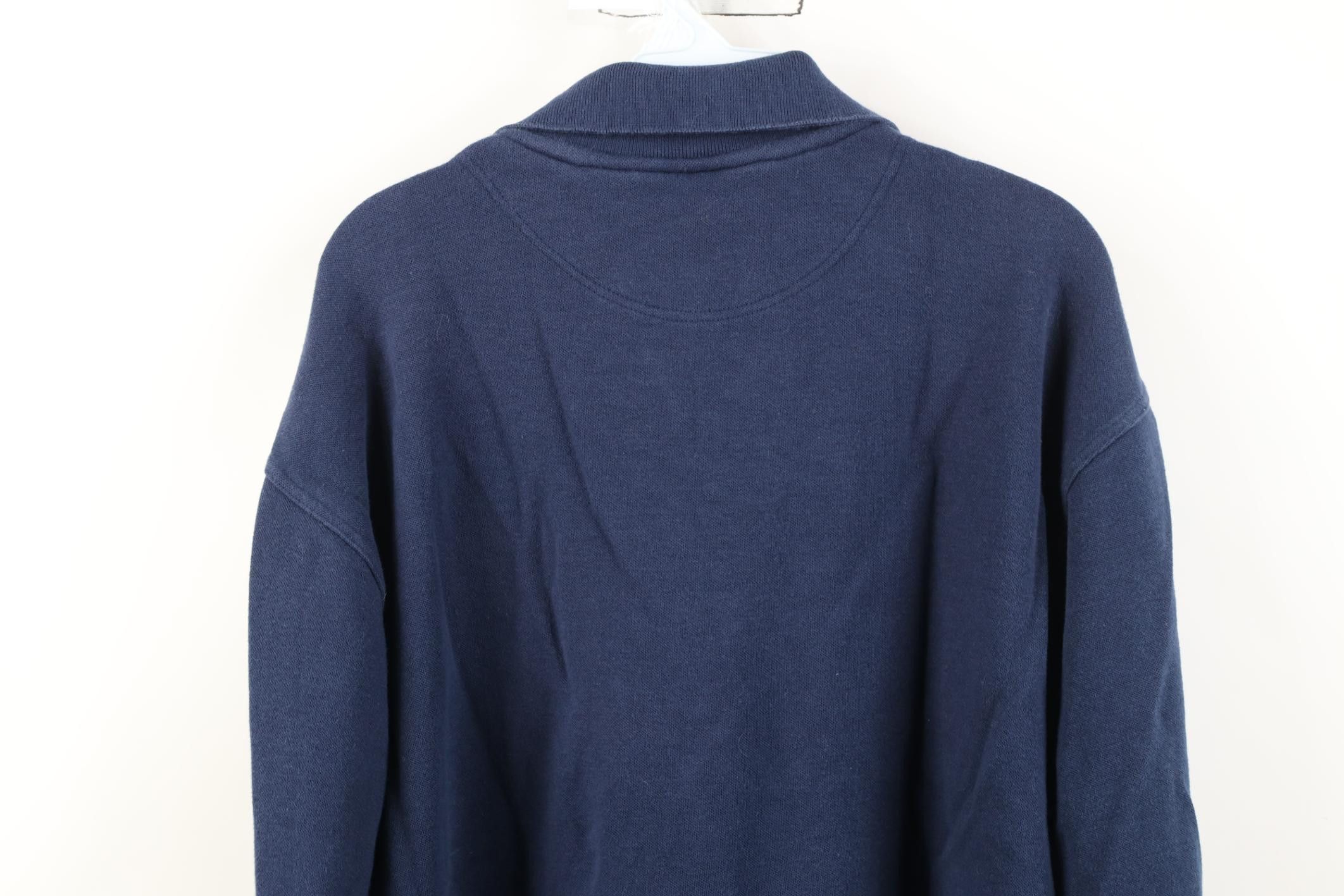 Vintage Vintage 90s Streetwear Heavyweight Long Sleeve Polo Shirt Size US XL / EU 56 / 4 - 14 Thumbnail