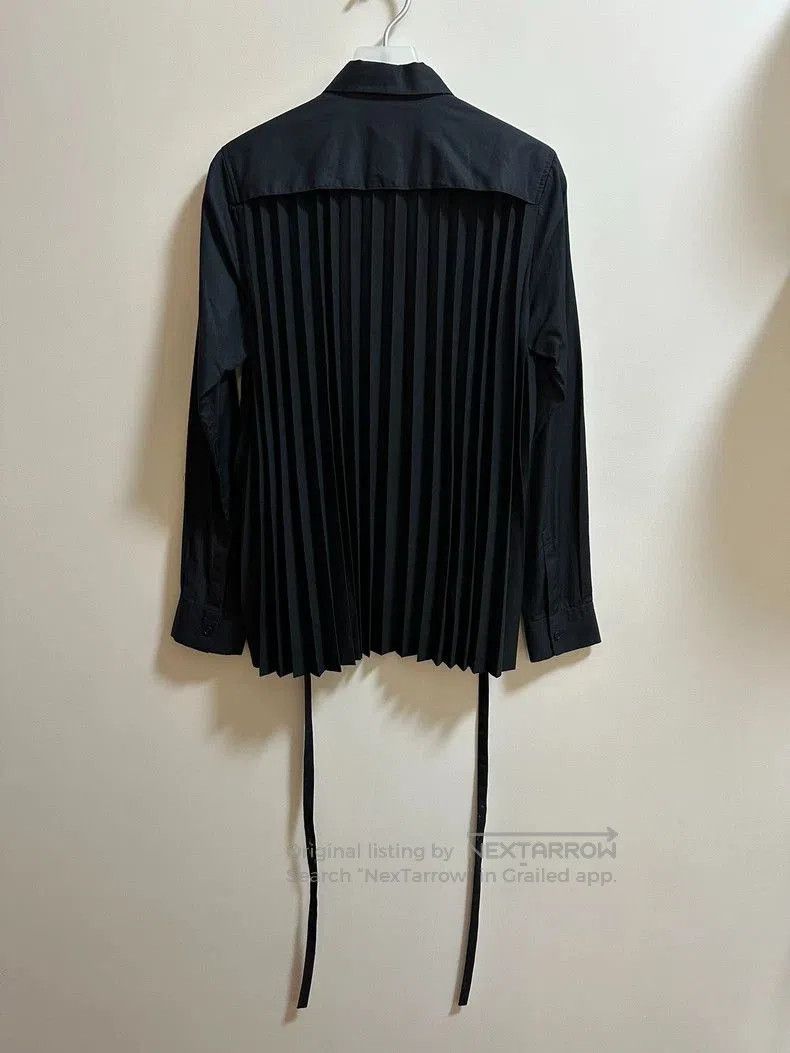 Comme des Garcons Comme des Garçons Noir Kei Ninomiya Pleated Shirt. Size US M / EU 48-50 / 2 - 4 Thumbnail