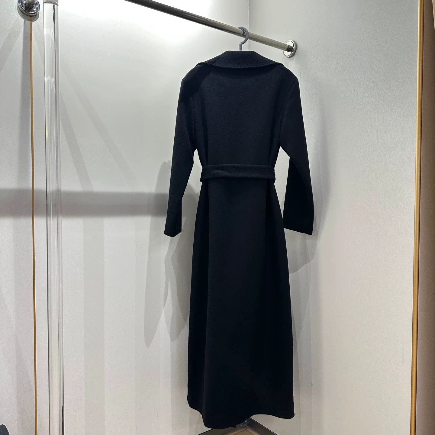 Other Giada mar126 solid belted wool coat 42 Size M / US 6-8 / IT 42-44 - 2 Thumbnail