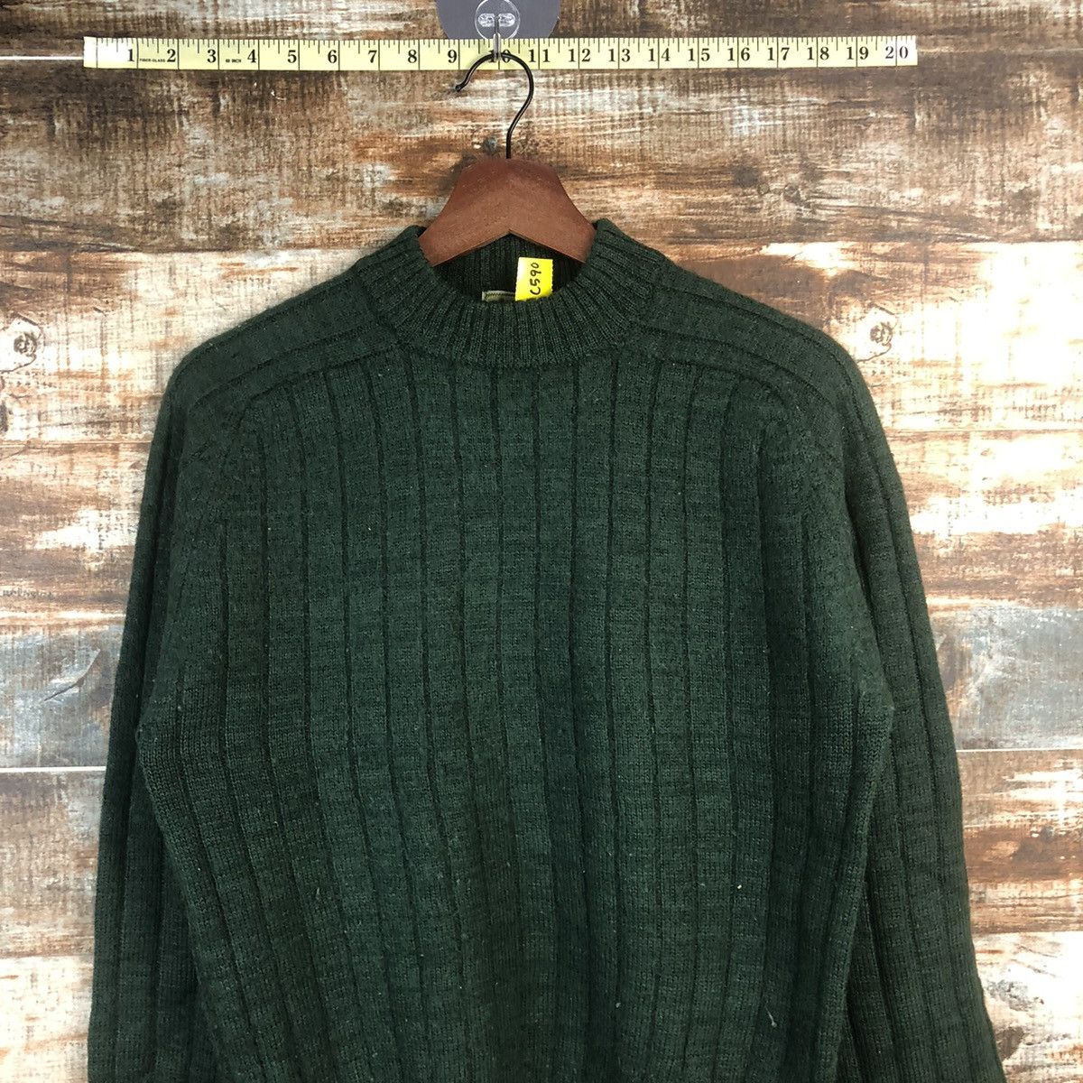 Uniqlo DLL Uniqlo japan vintage Green Knitwear #C590 Size M / US 6-8 / IT 42-44 - 2 Thumbnail