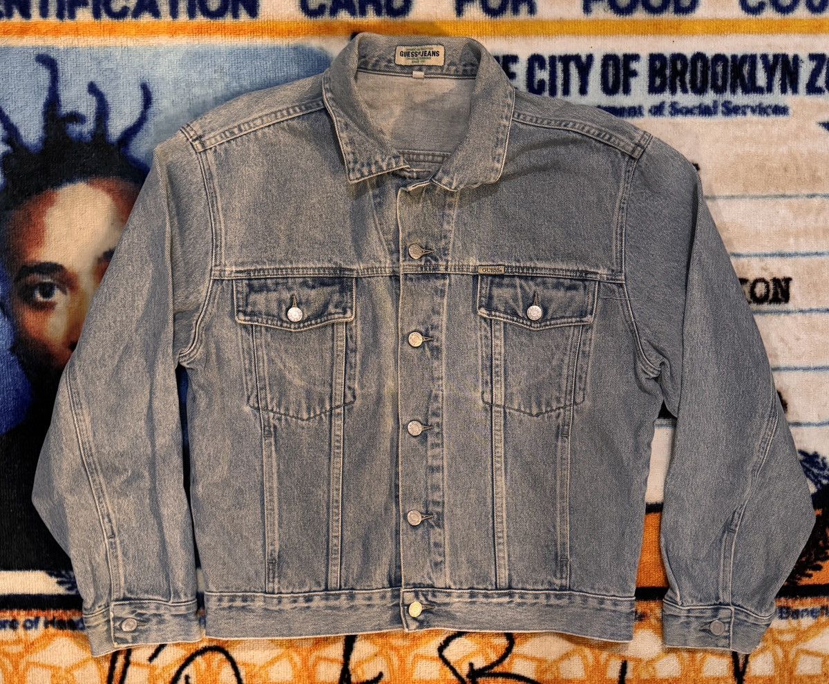Guess Vintage Guess Jean Jacket Size US S / EU 44-46 / 1 - 1 Thumbnail