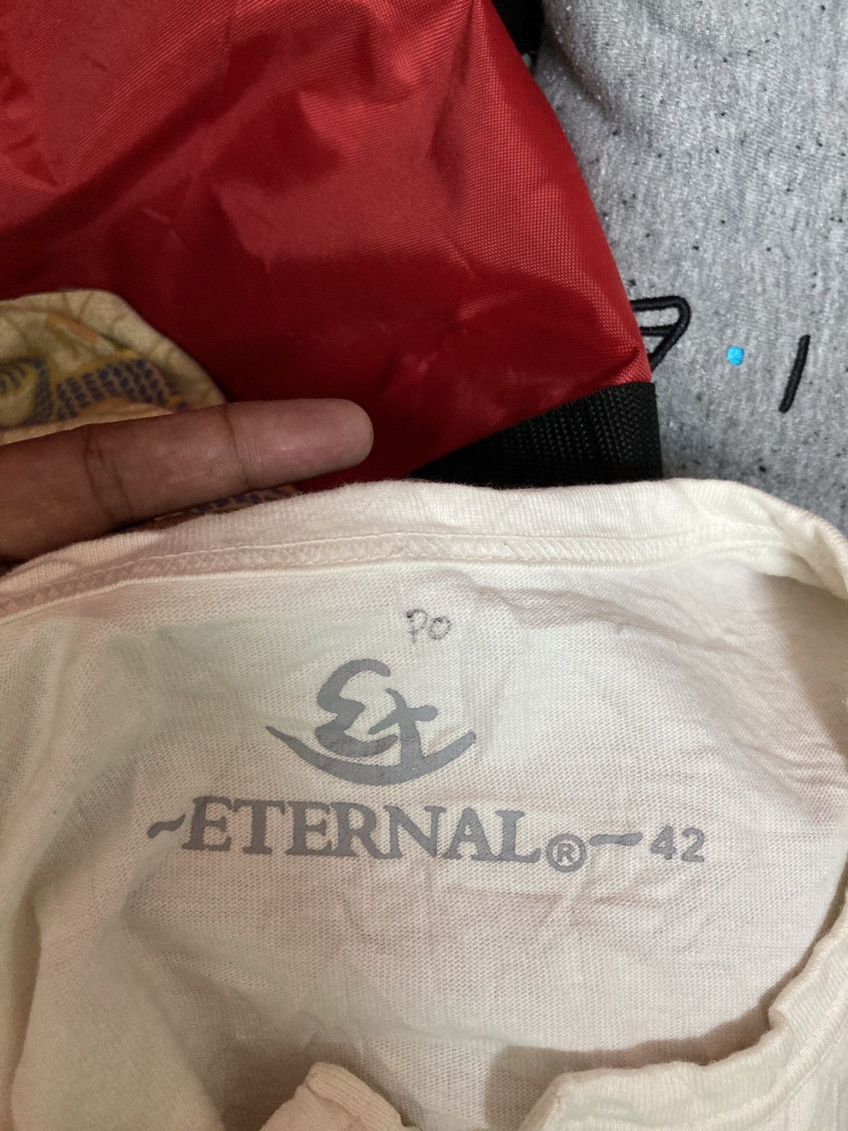 Eternal × Japanese Brand Eternal single button tee Size US L / EU 52-54 / 3 - 12 Thumbnail