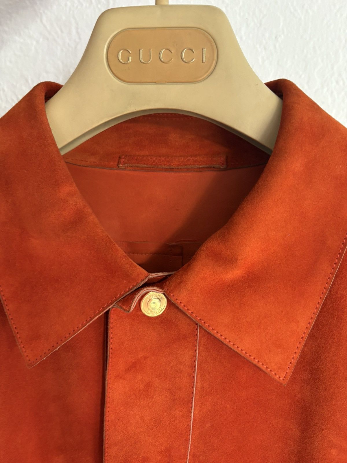 Gucci Gucci by Tom Ford A/W 2000 Men's Runaway Suede Jacket Size US M / EU 48-50 / 2 - 5 Thumbnail