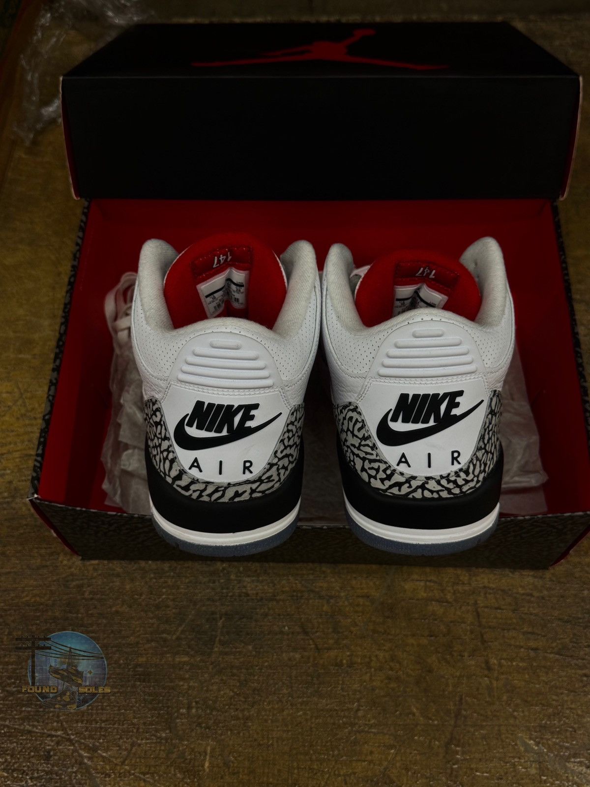 Jordan Brand Jordan 3 Retro NRG Free Throw Line Size US 10 / EU 43 - 3 Thumbnail