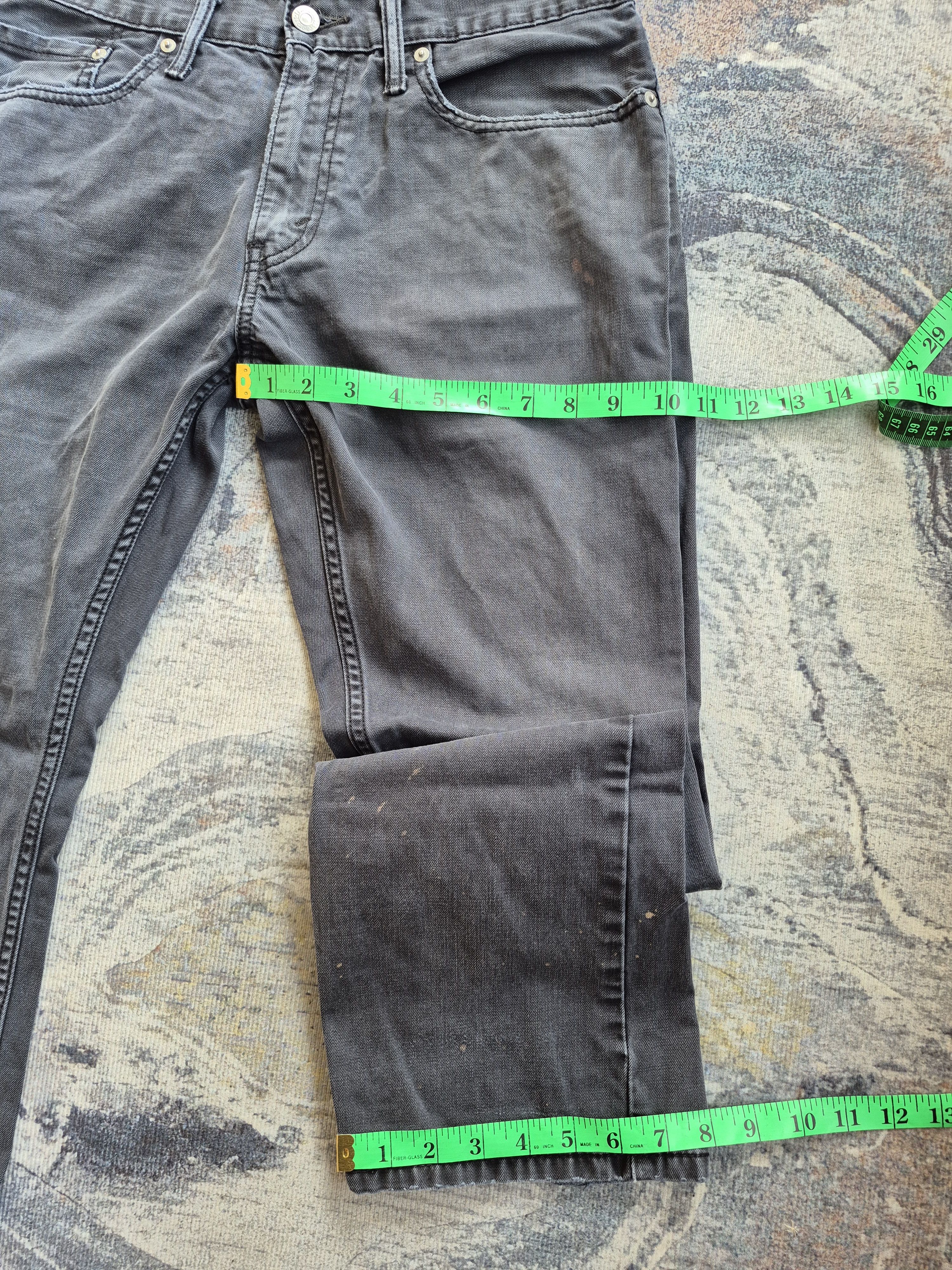 Levi's 🔥 Levis 514 Slim Straight All Black Jeans Denim Size US 32 / EU 48 - 17 Thumbnail