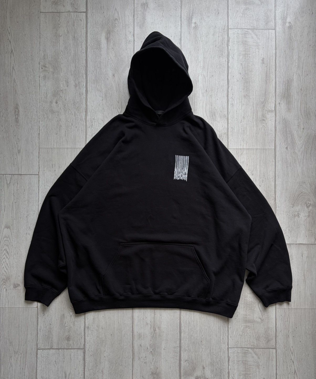 Balenciaga Oversize Balenciaga Barcode Hoodie Size US L / EU 52-54 / 3 - 2 Thumbnail