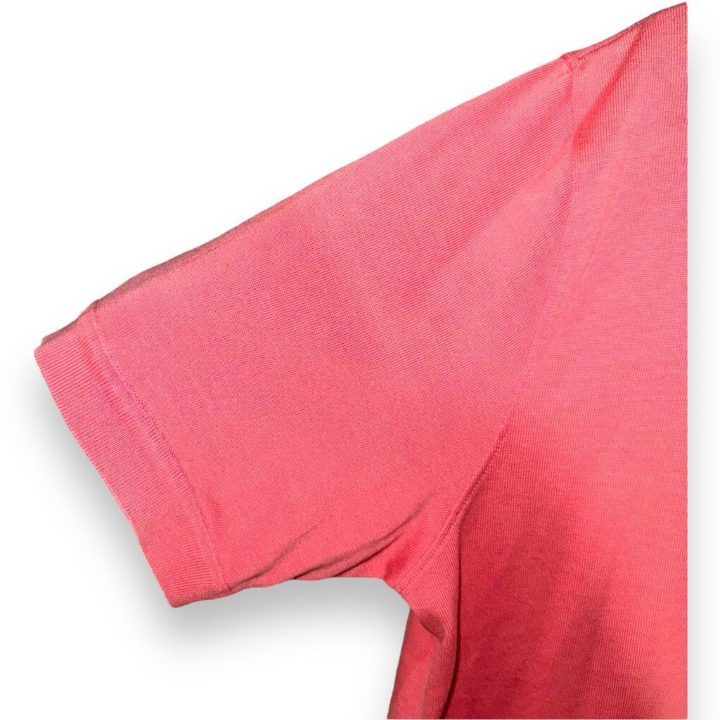 St. Croix Pink St. Croix Luxury Knits Knit Polo Collar Sweater L Size US L / EU 52-54 / 3 - 4 Thumbnail
