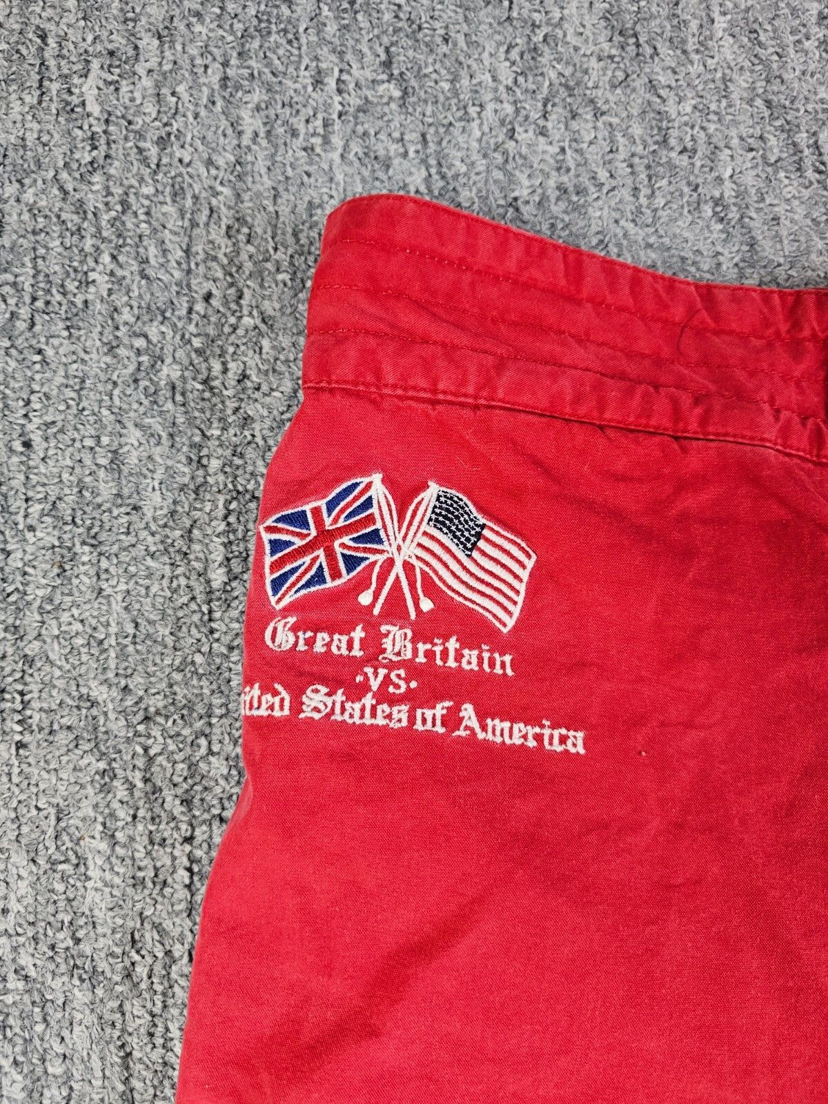 Polo Ralph Lauren Vintage Y2K Polo Ralph Lauren USA UK Crest Swim Trunks XL Size US 38 / EU 54 - 4 Thumbnail