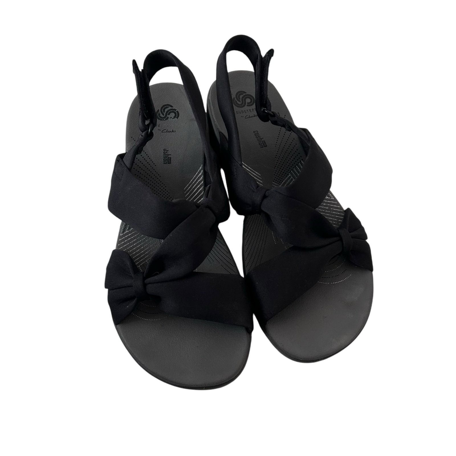Clarks Clarks Cloudsteppers Arla Primrose Black Sandals Sz 9 Grailed